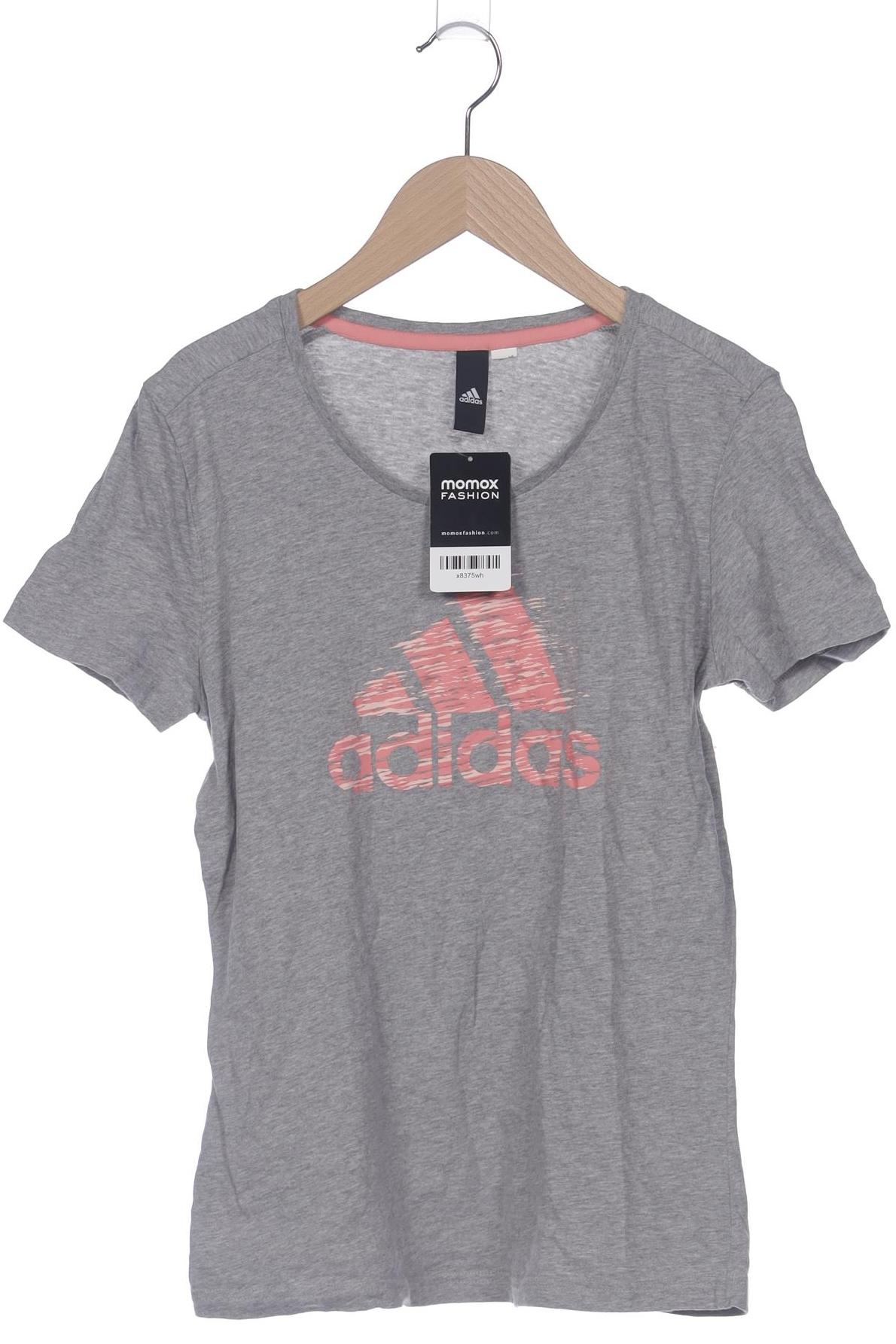 

adidas Damen T-Shirt, grau, Gr. 36