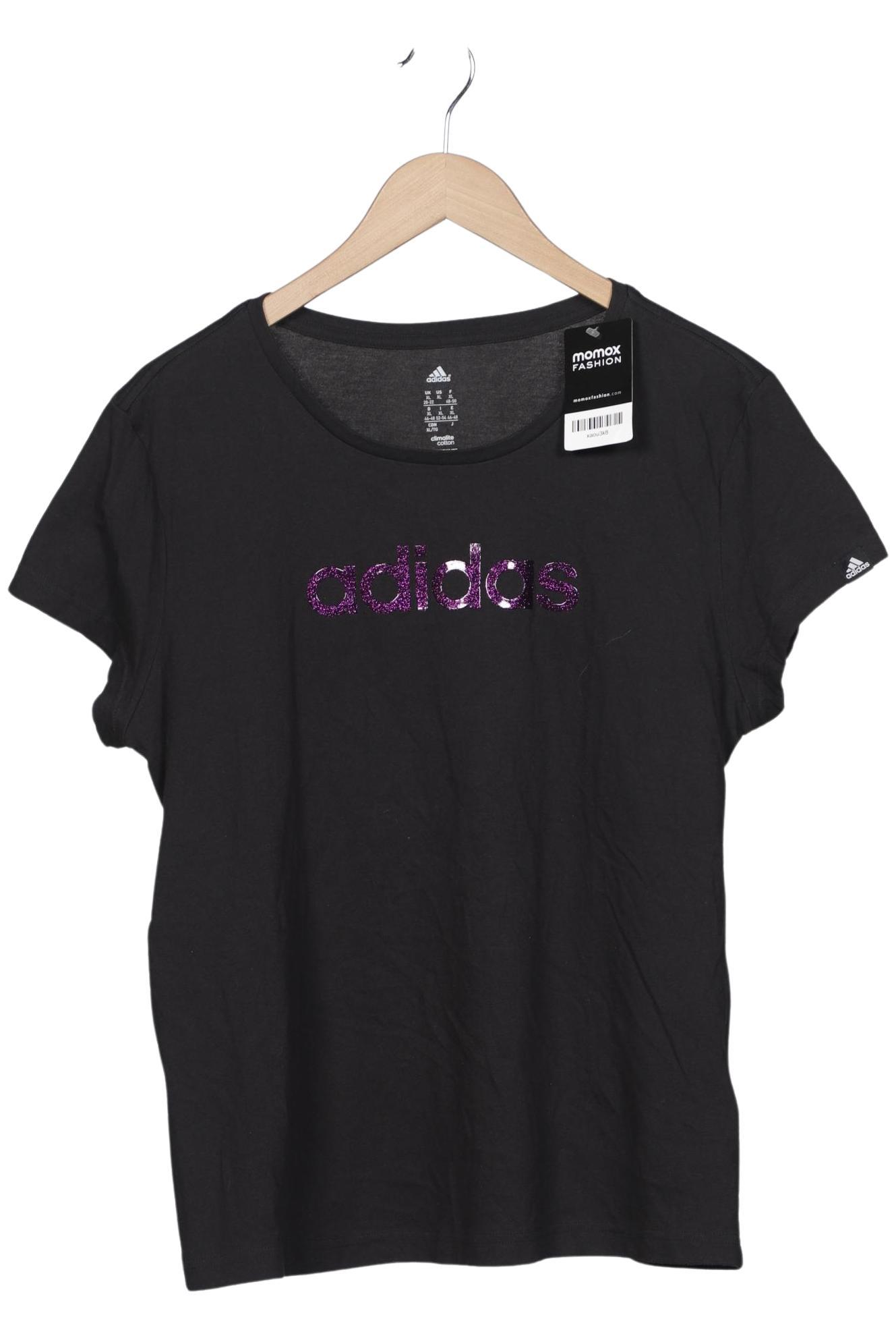 

adidas Damen T-Shirt, schwarz, Gr. 44