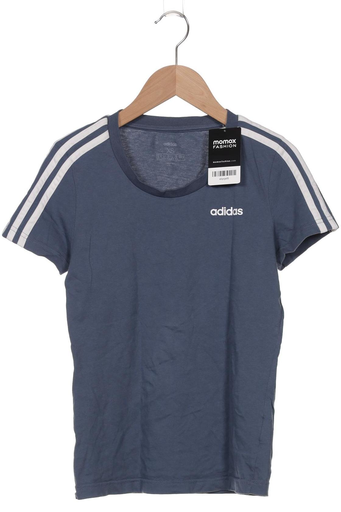 

adidas Damen T-Shirt, blau, Gr. 34