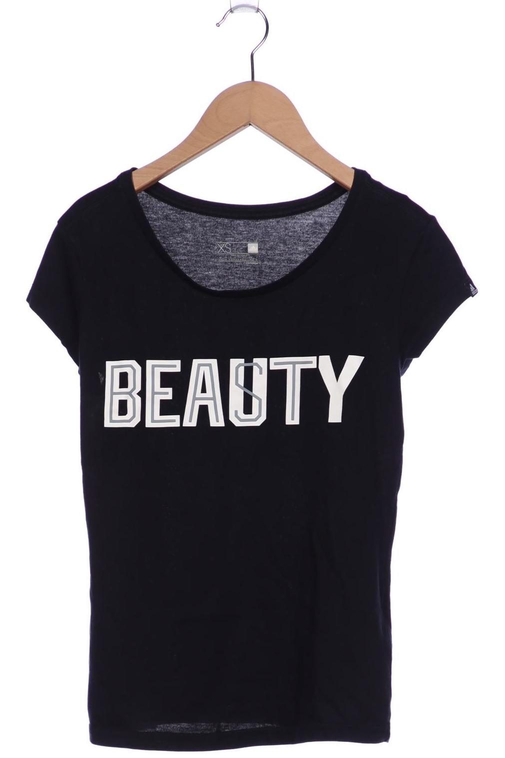 

adidas Damen T-Shirt, schwarz, Gr. 34