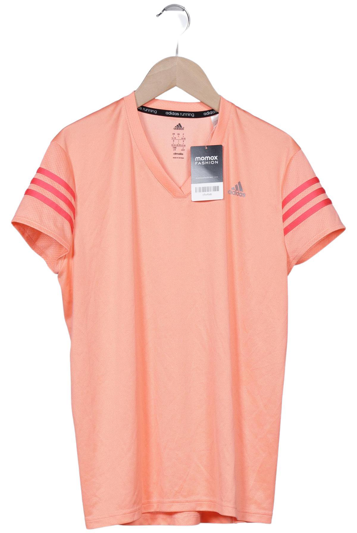 

adidas Damen T-Shirt, orange, Gr. 42