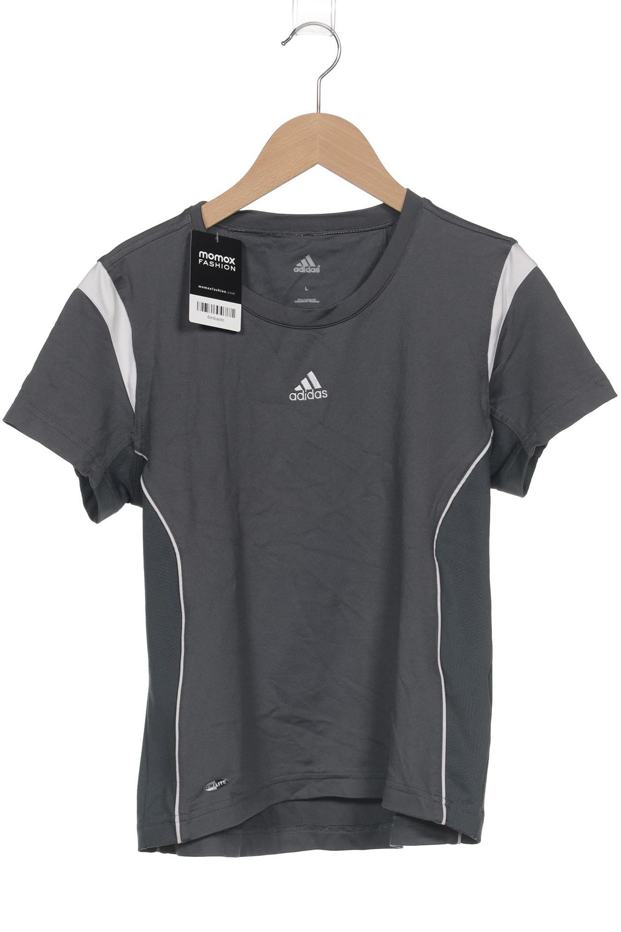 

adidas Damen T-Shirt, grau, Gr. 42