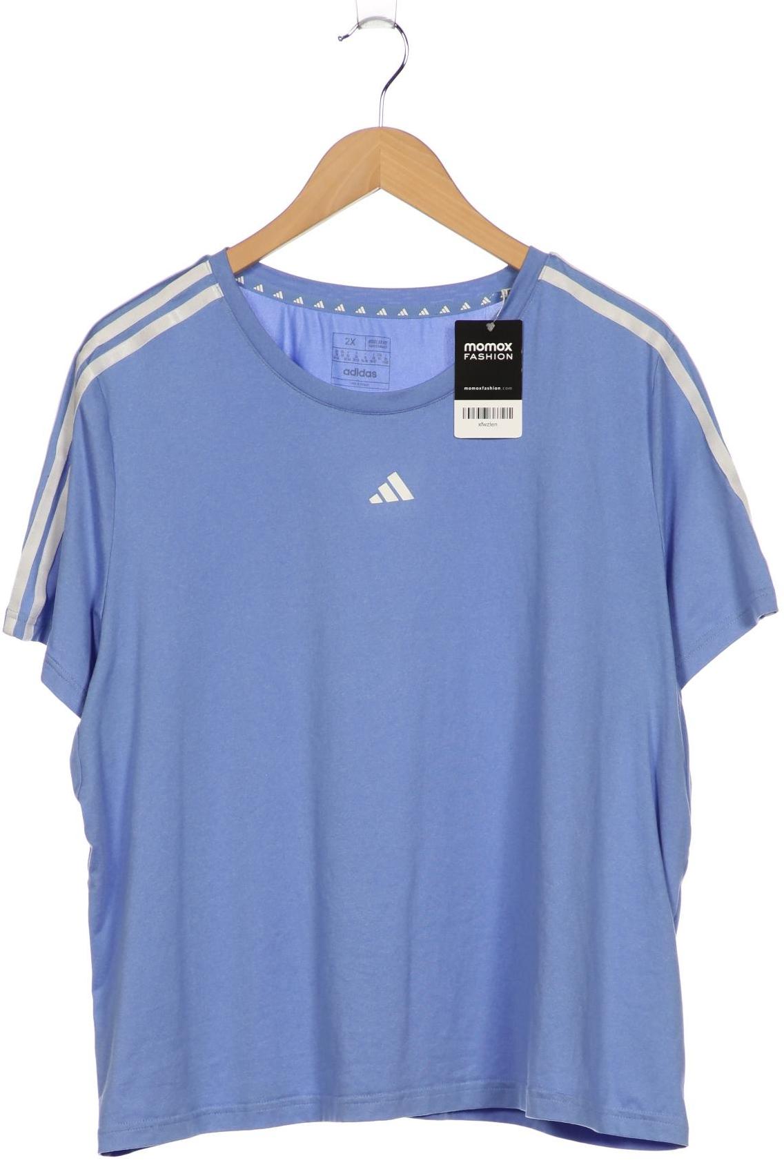 

adidas Damen T-Shirt, blau, Gr. 46
