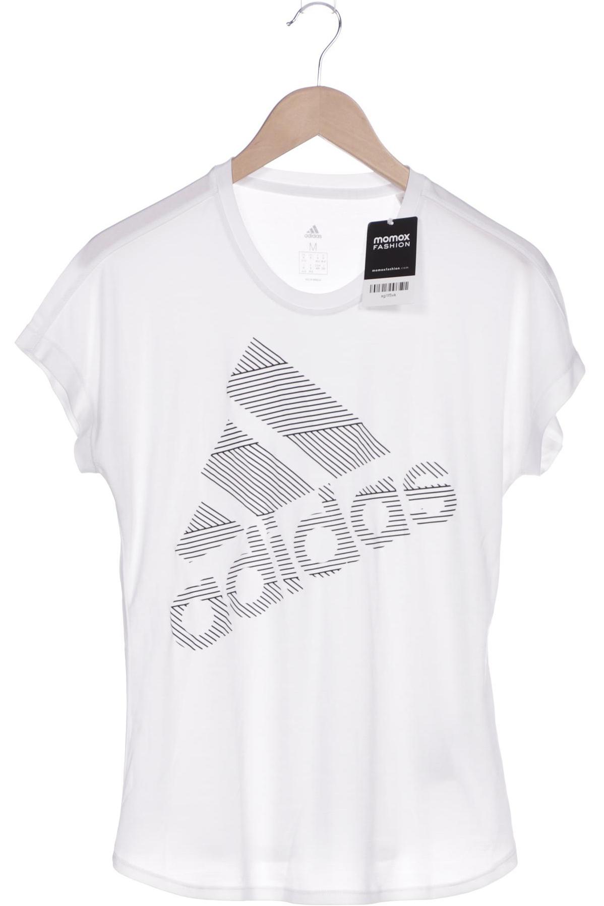 

adidas Damen T-Shirt, weiß, Gr. 38