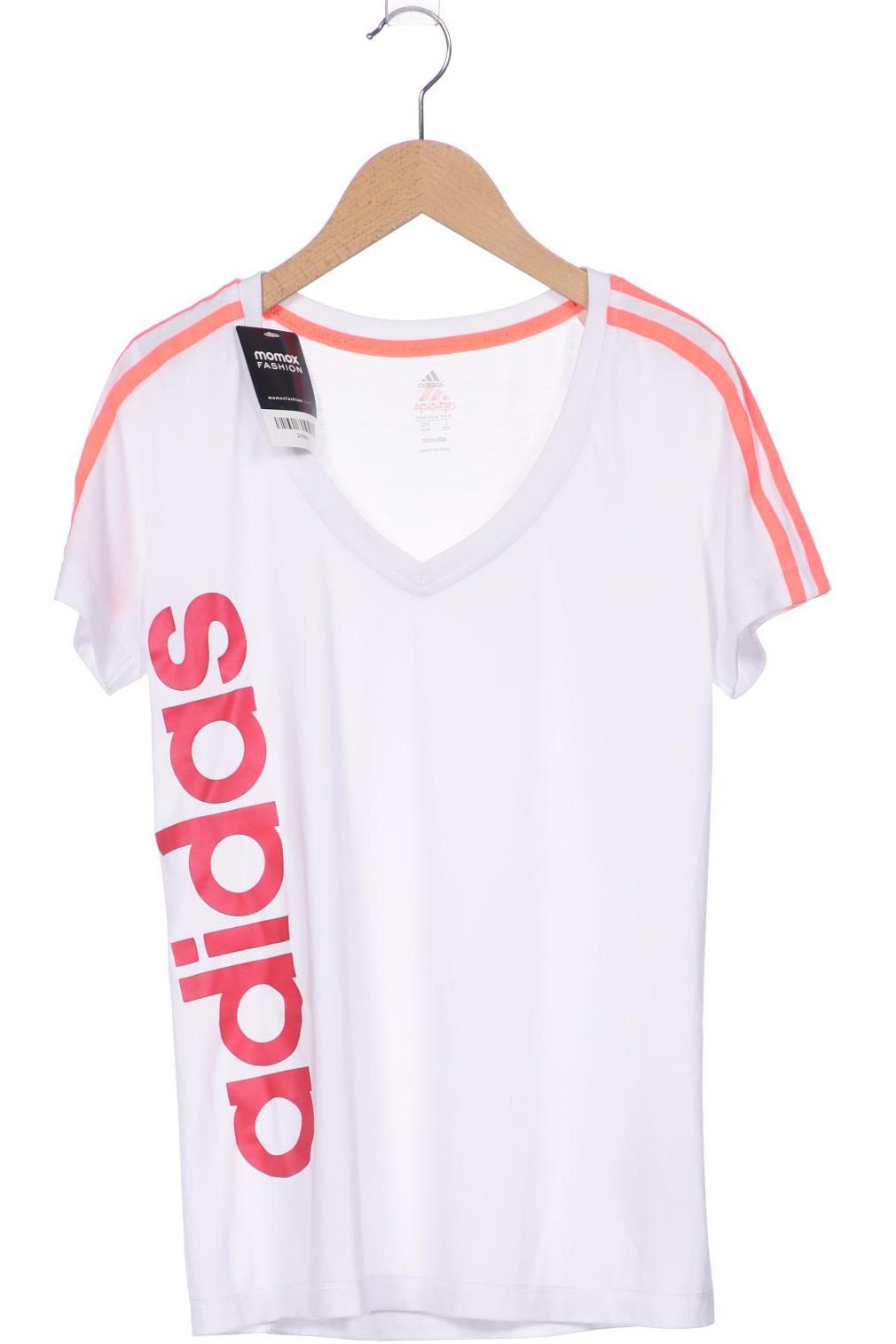 

adidas Damen T-Shirt, weiß, Gr. 38
