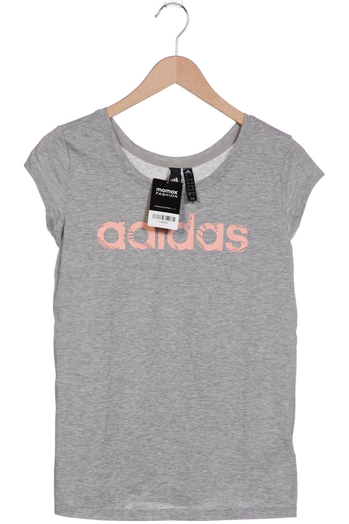 

adidas Damen T-Shirt, grau, Gr. 36