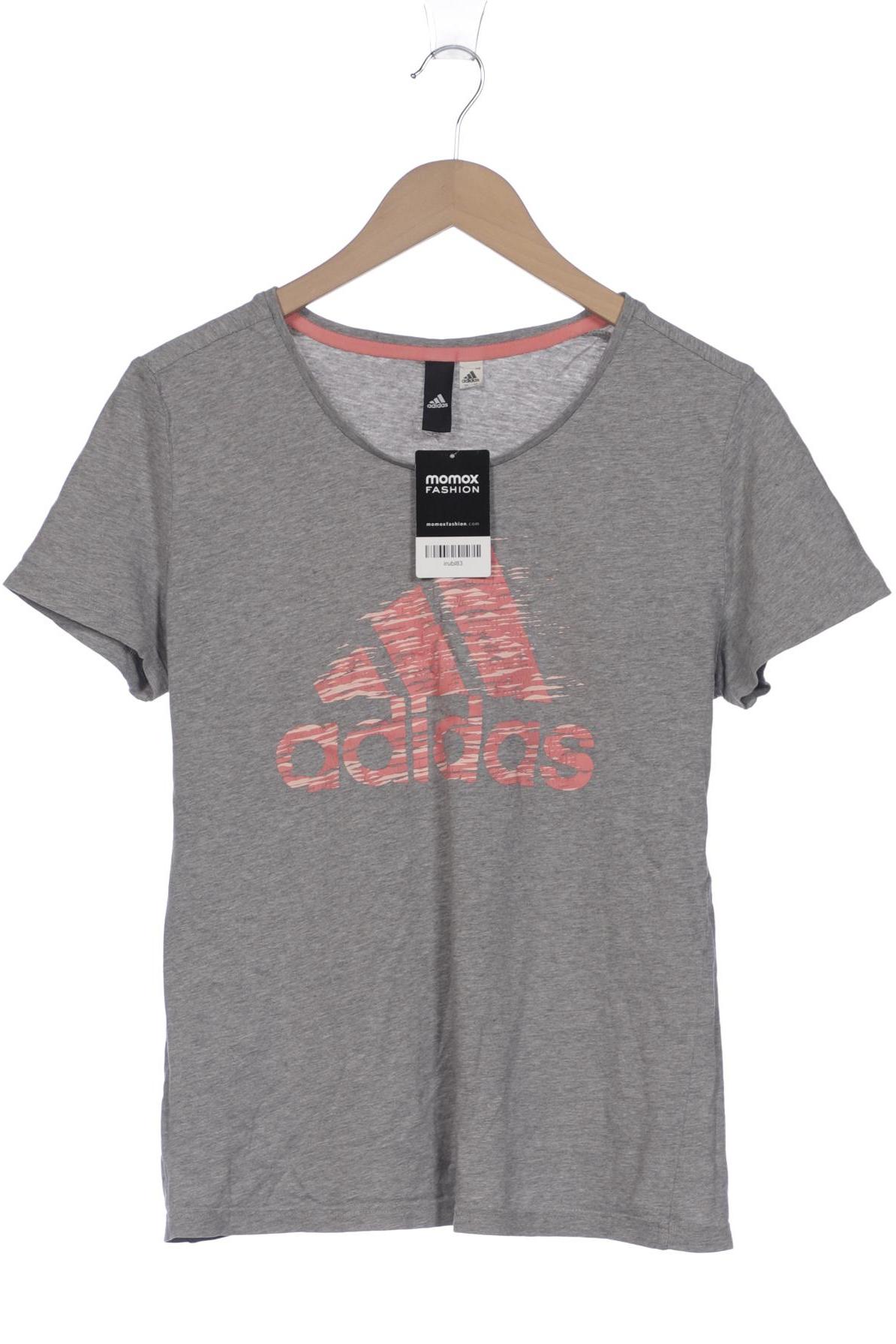 

adidas Damen T-Shirt, grau, Gr. 42