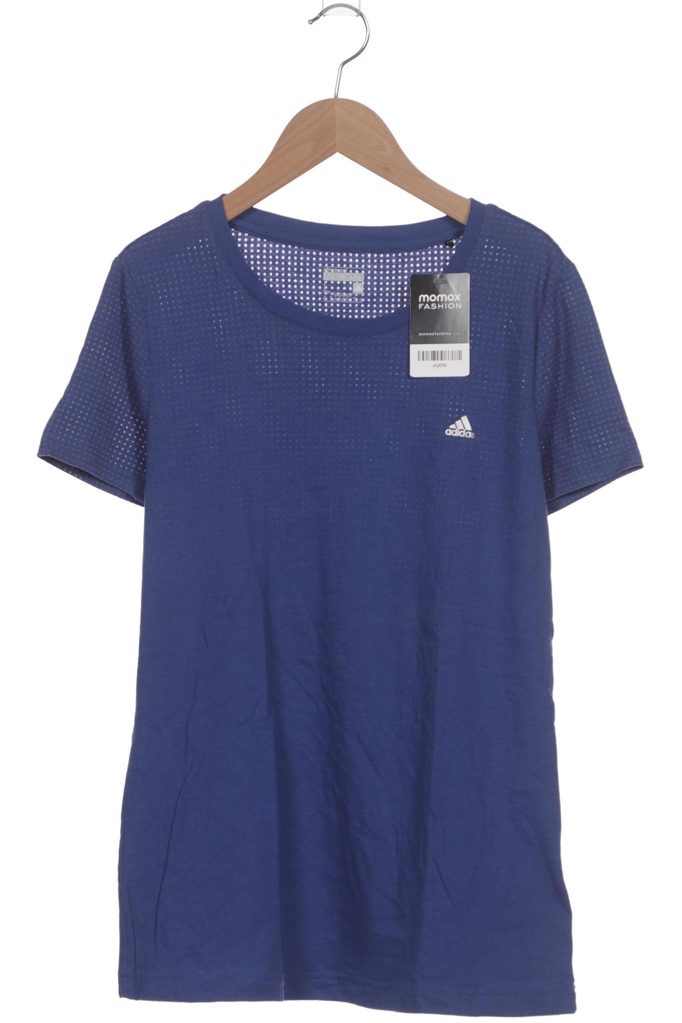 

adidas Damen T-Shirt, blau, Gr. 42