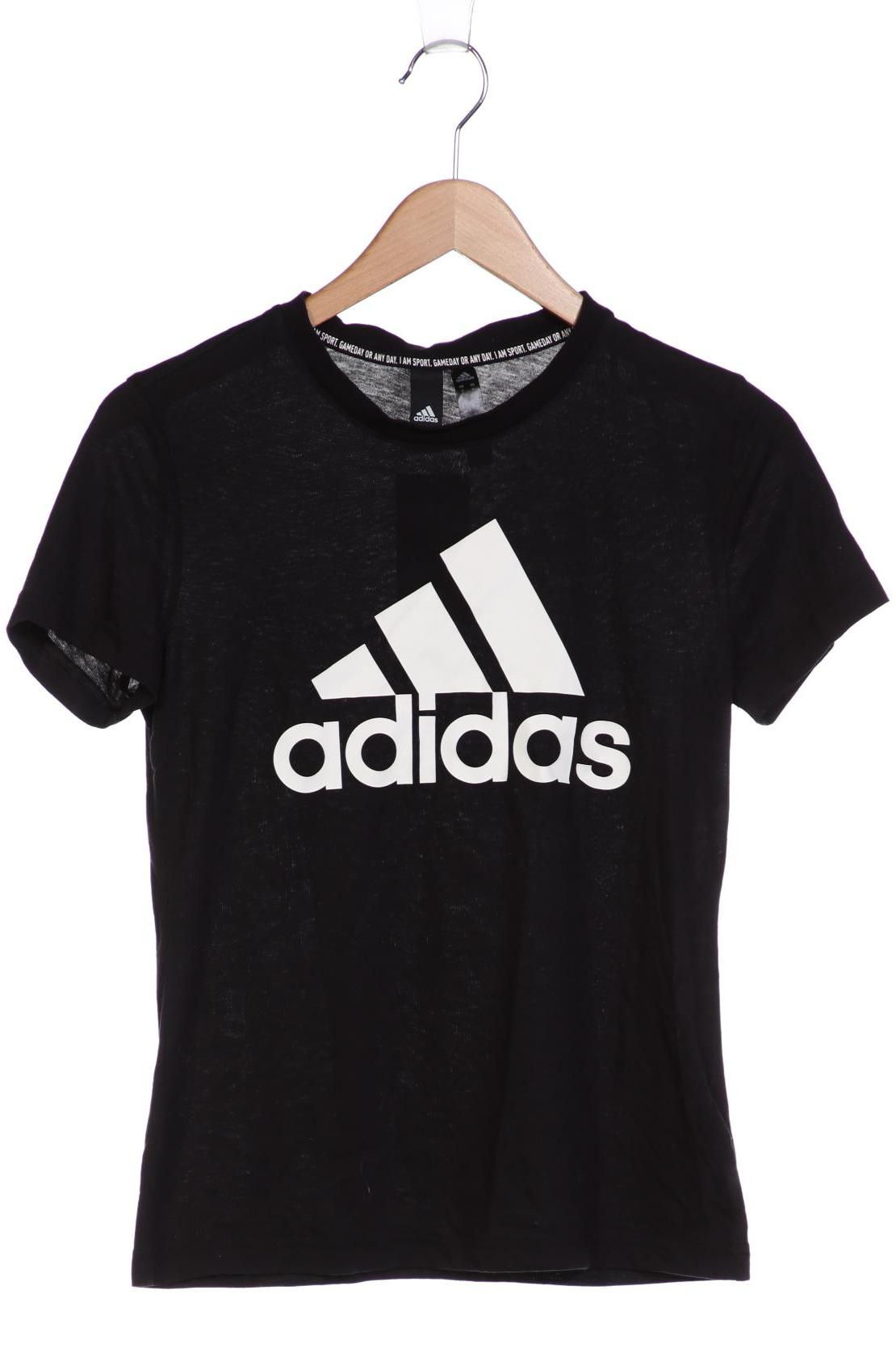 

adidas Damen T-Shirt, schwarz, Gr. 38