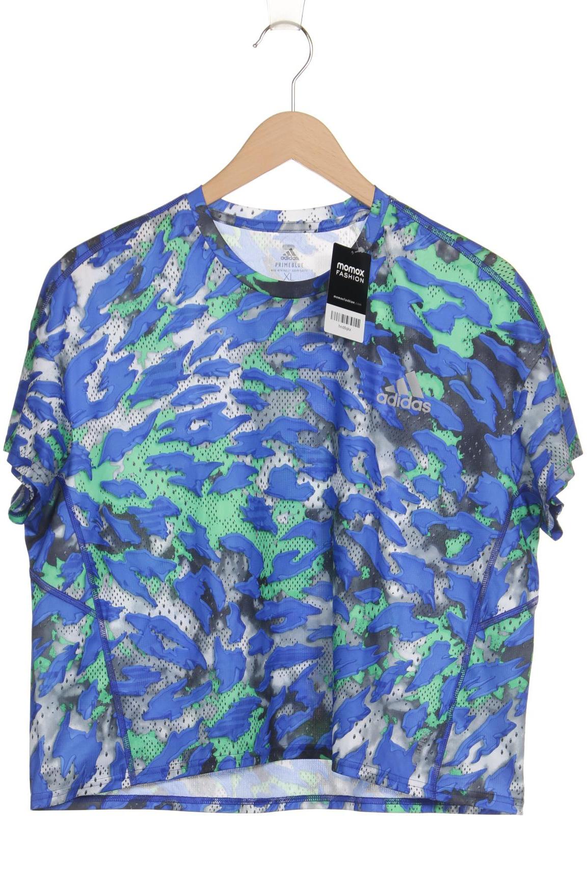 

adidas Damen T-Shirt, blau, Gr. 44
