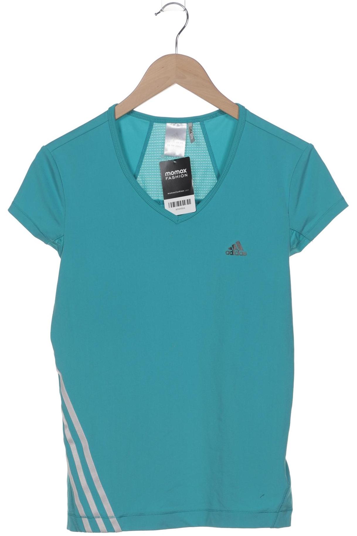

adidas Damen T-Shirt, blau, Gr. 38