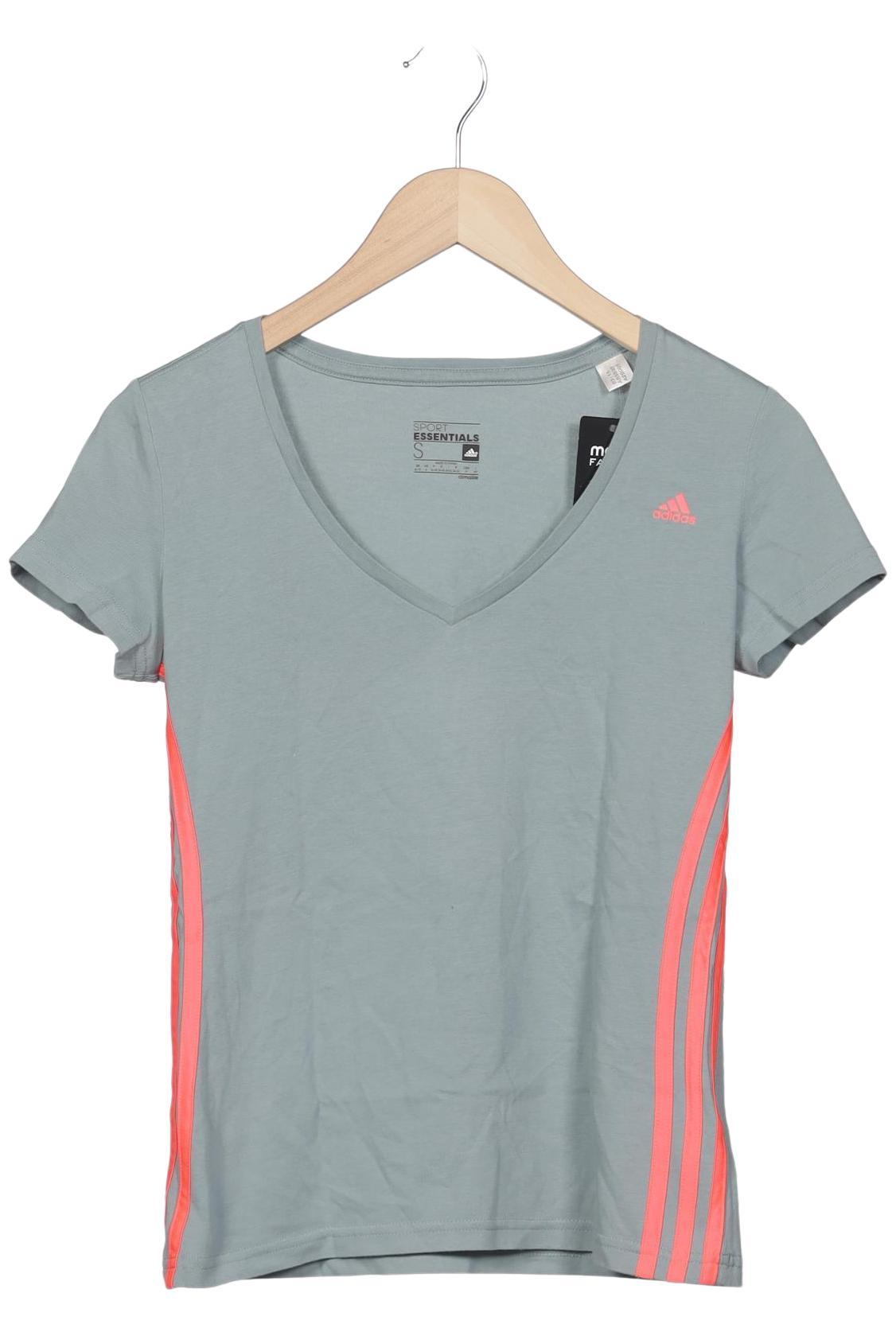 

adidas Damen T-Shirt, hellblau, Gr. 36