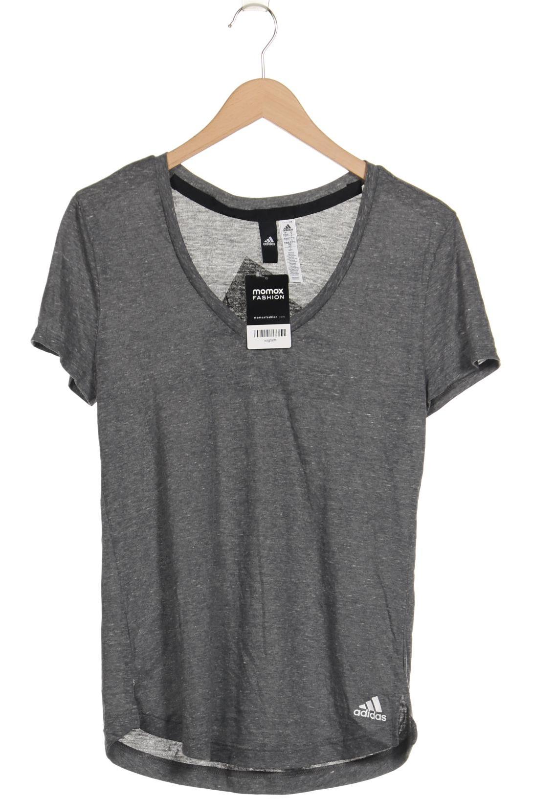 

adidas Damen T-Shirt, grau, Gr. 38