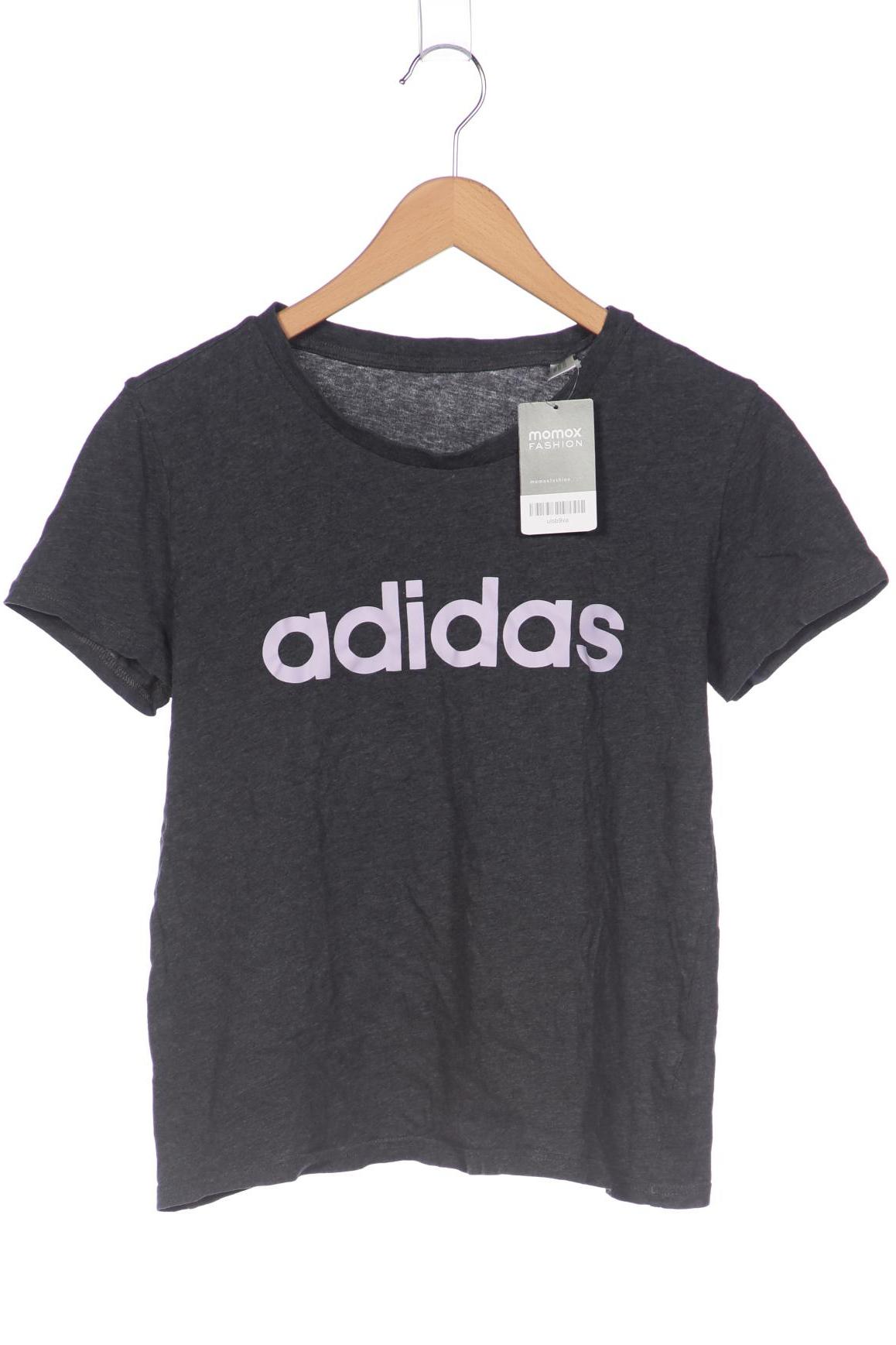 

adidas Damen T-Shirt, grau, Gr. 36