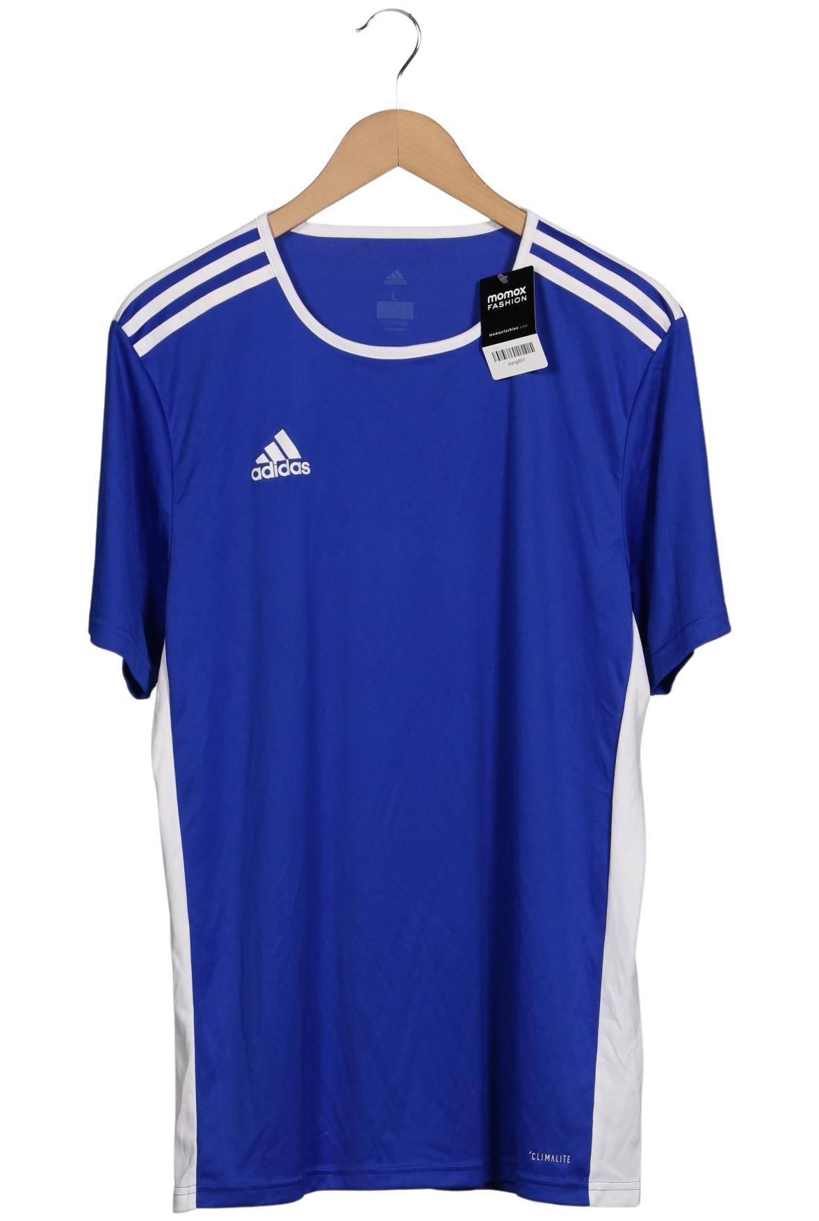 

adidas Damen T-Shirt, blau, Gr. 42