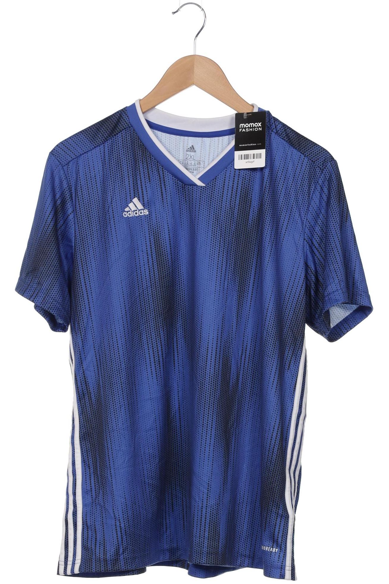 

adidas Damen T-Shirt, blau, Gr. 46