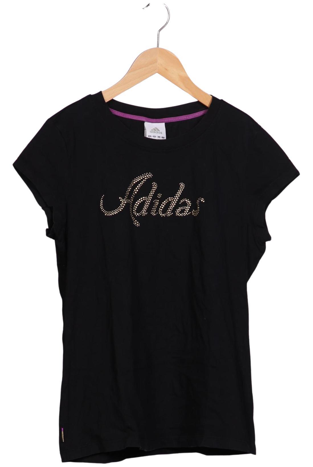 

adidas Damen T-Shirt, schwarz, Gr. 42