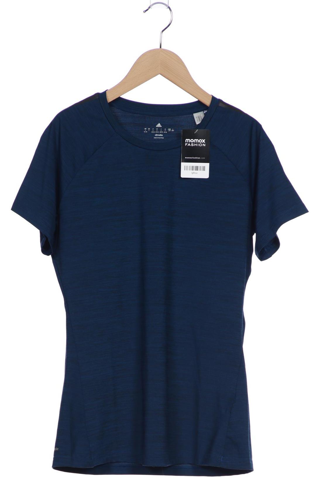 

adidas Damen T-Shirt, blau, Gr. 42