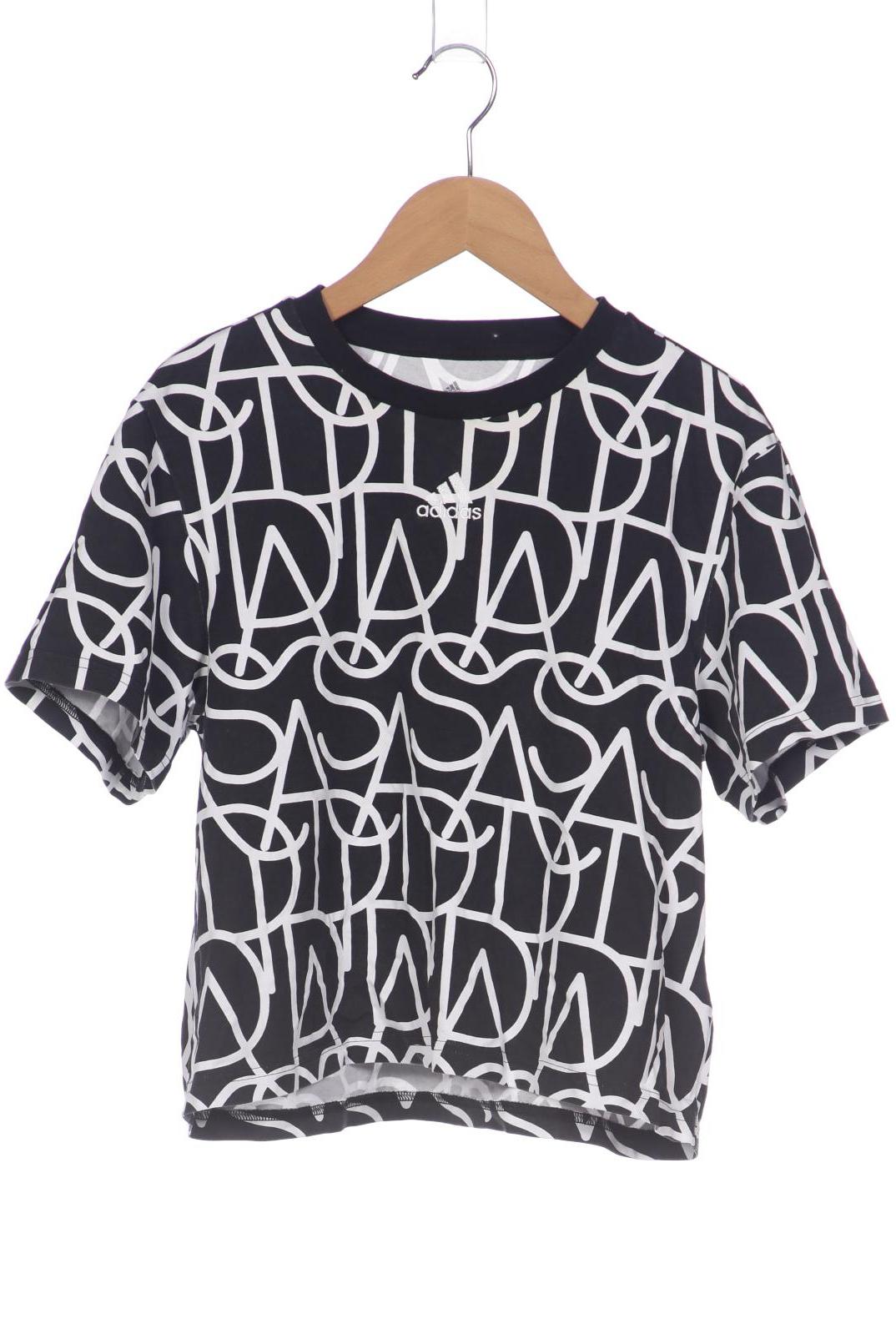 

adidas Damen T-Shirt, schwarz, Gr. 34