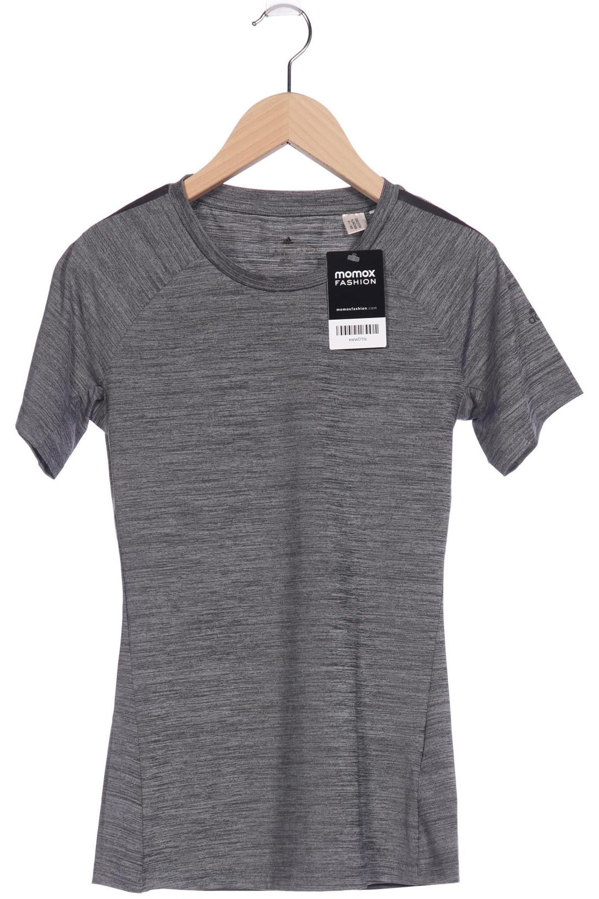 

adidas Damen T-Shirt, grau, Gr. 34