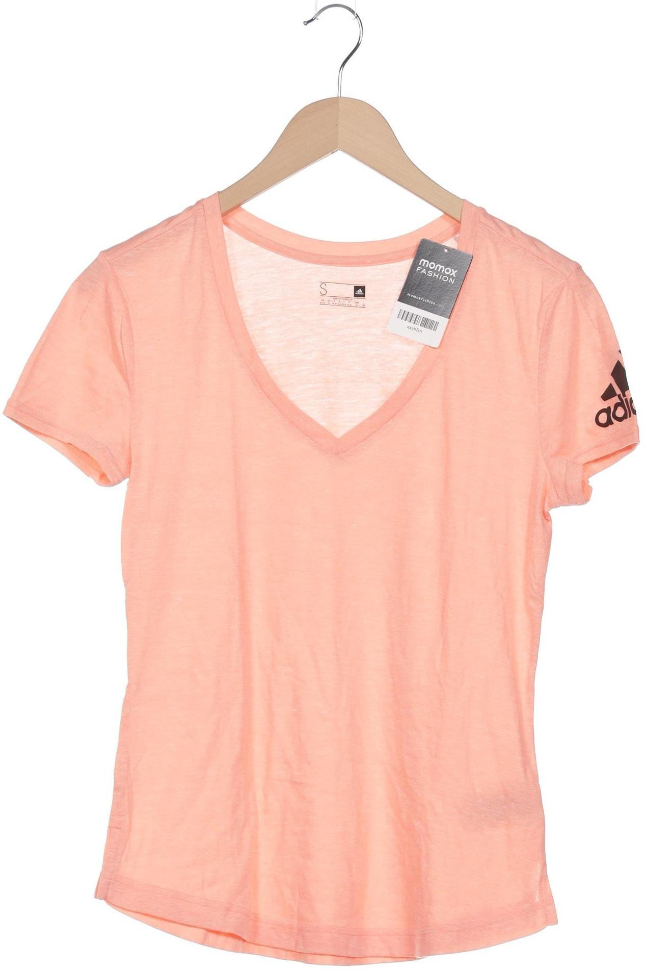 

adidas Damen T-Shirt, orange, Gr. 36