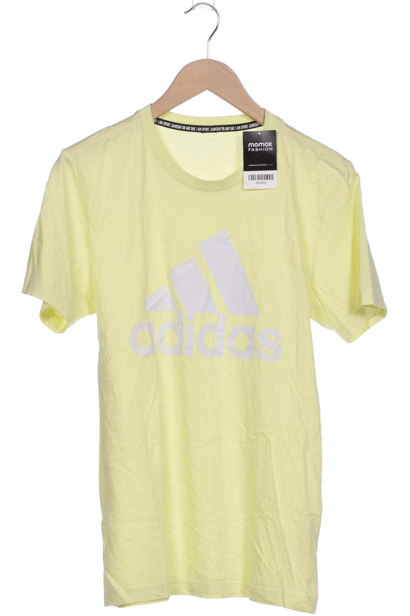 

adidas Damen T-Shirt, gelb, Gr. 42