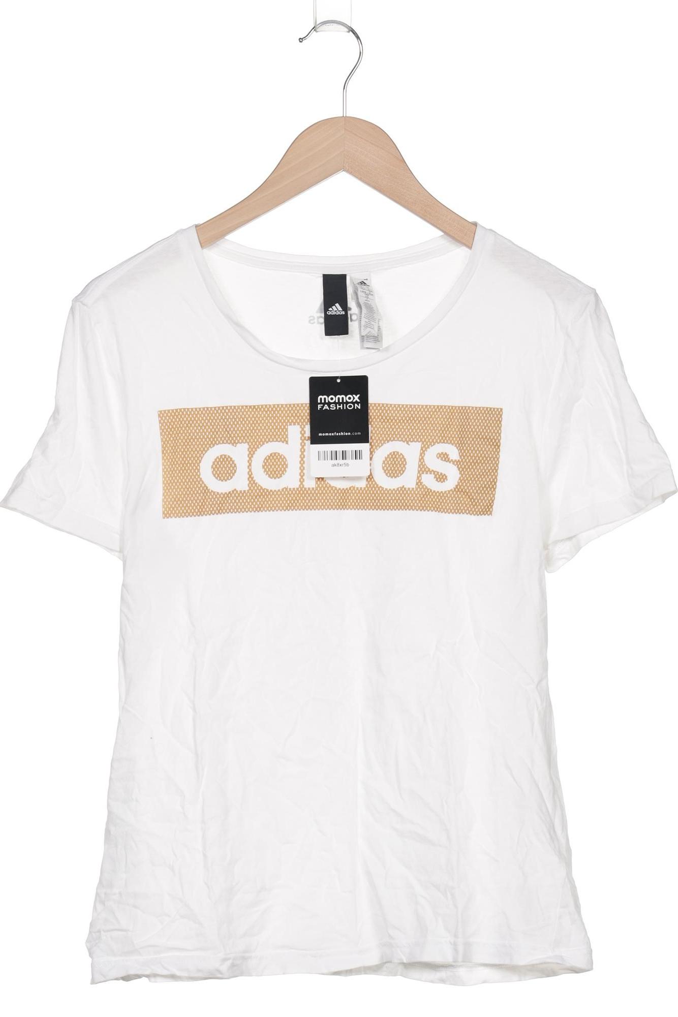 

adidas Damen T-Shirt, weiß, Gr. 42