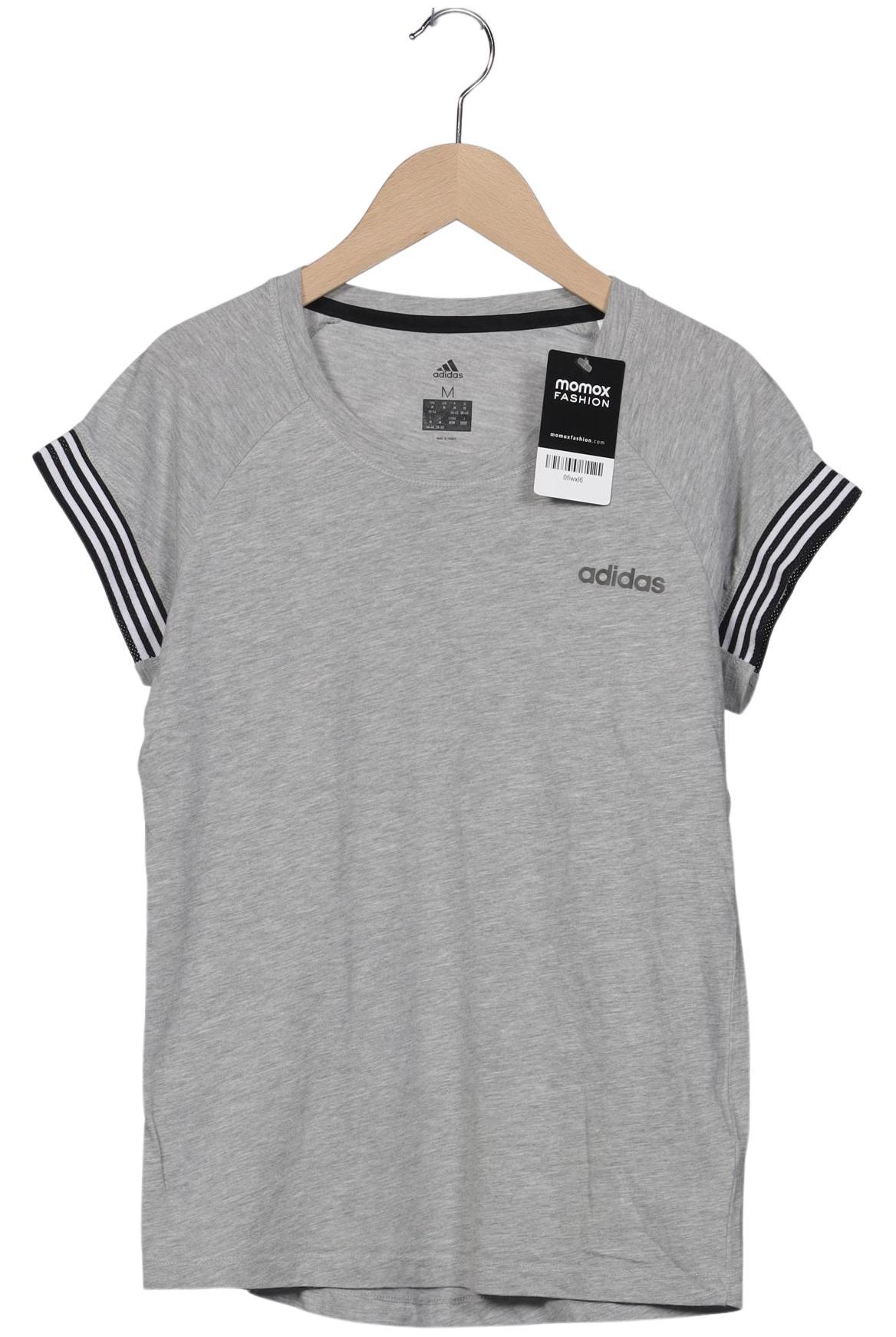 

adidas Damen T-Shirt, grau, Gr. 38