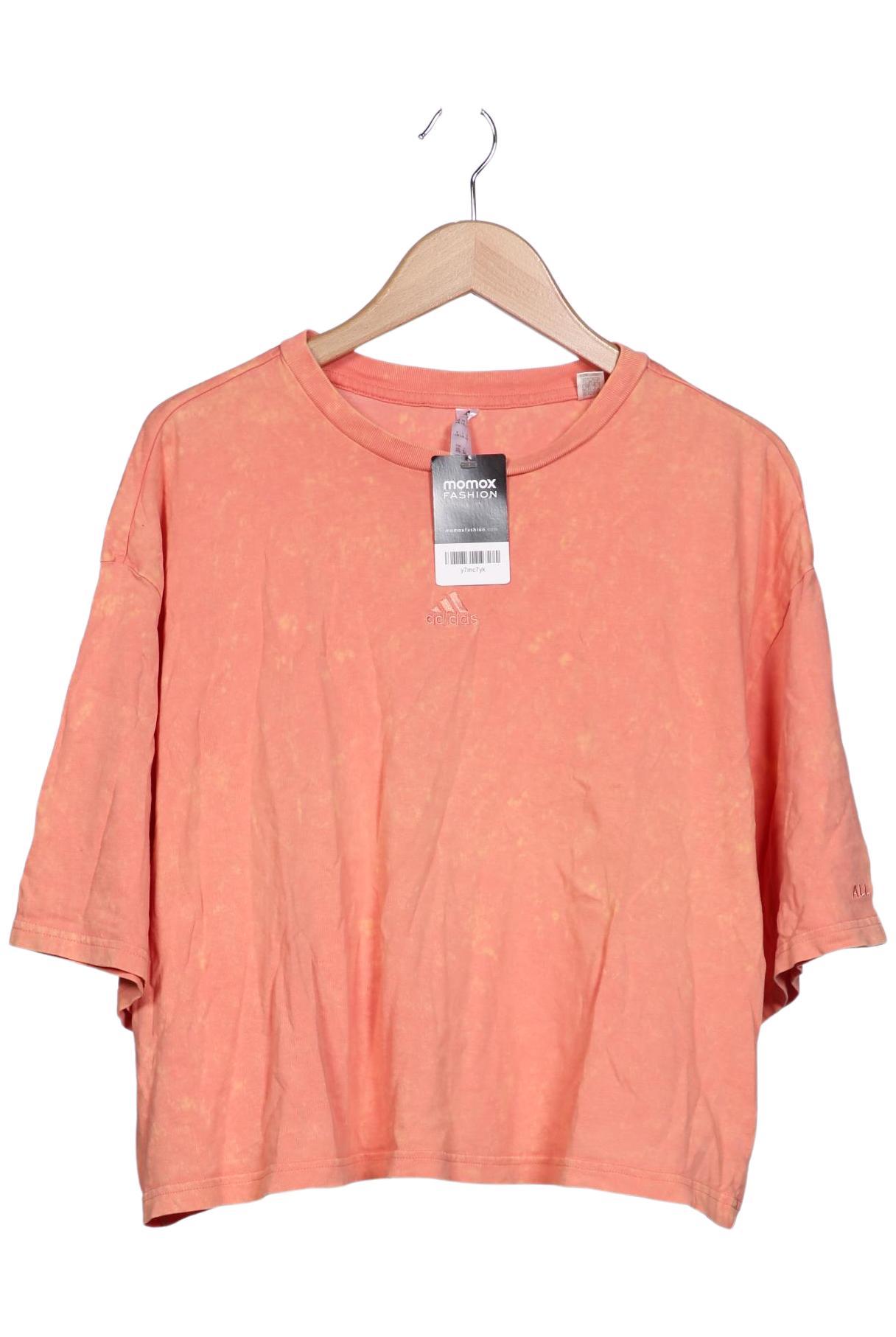 

adidas Damen T-Shirt, orange, Gr. 42