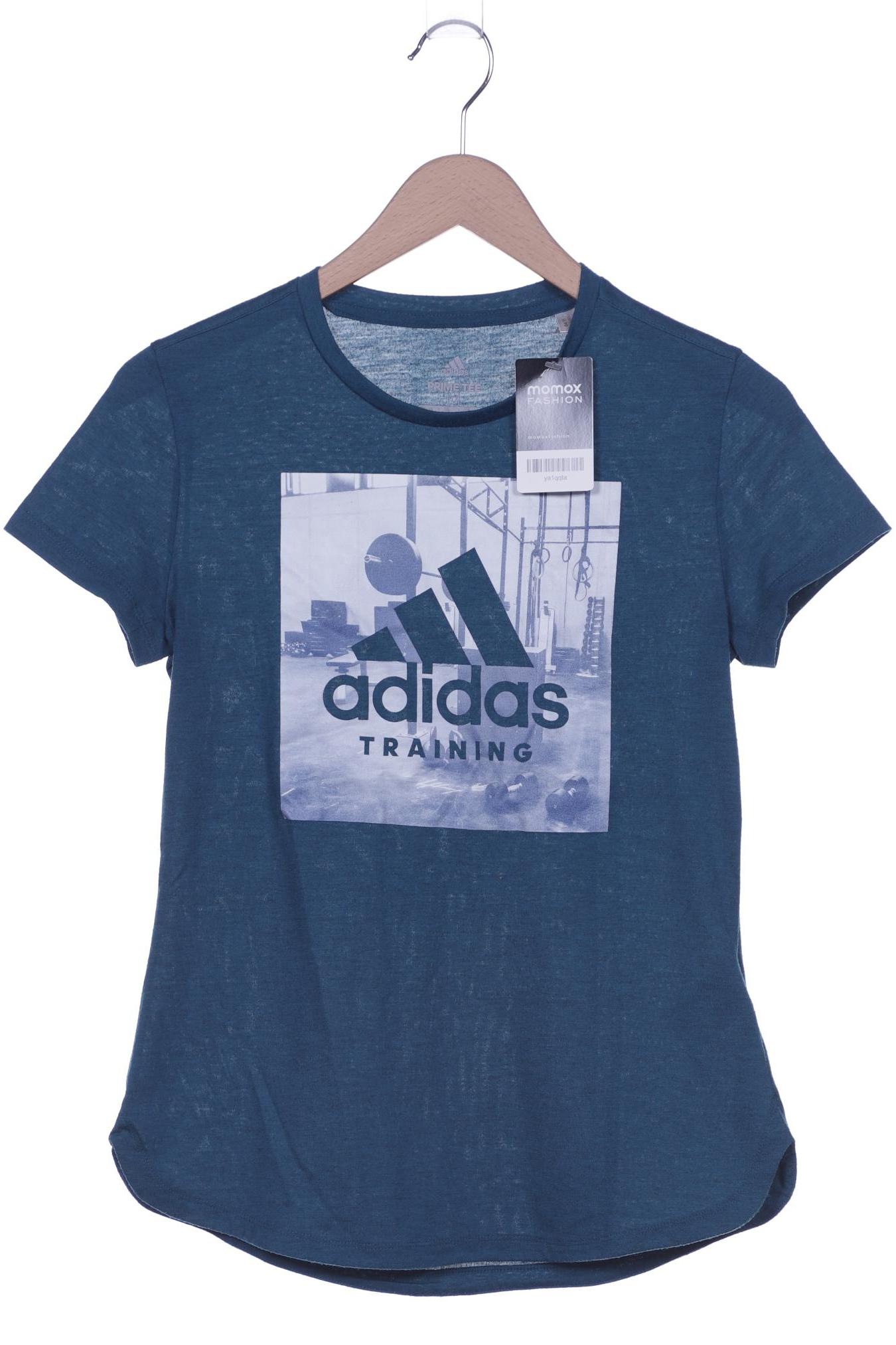 

adidas Damen T-Shirt, blau, Gr. 38