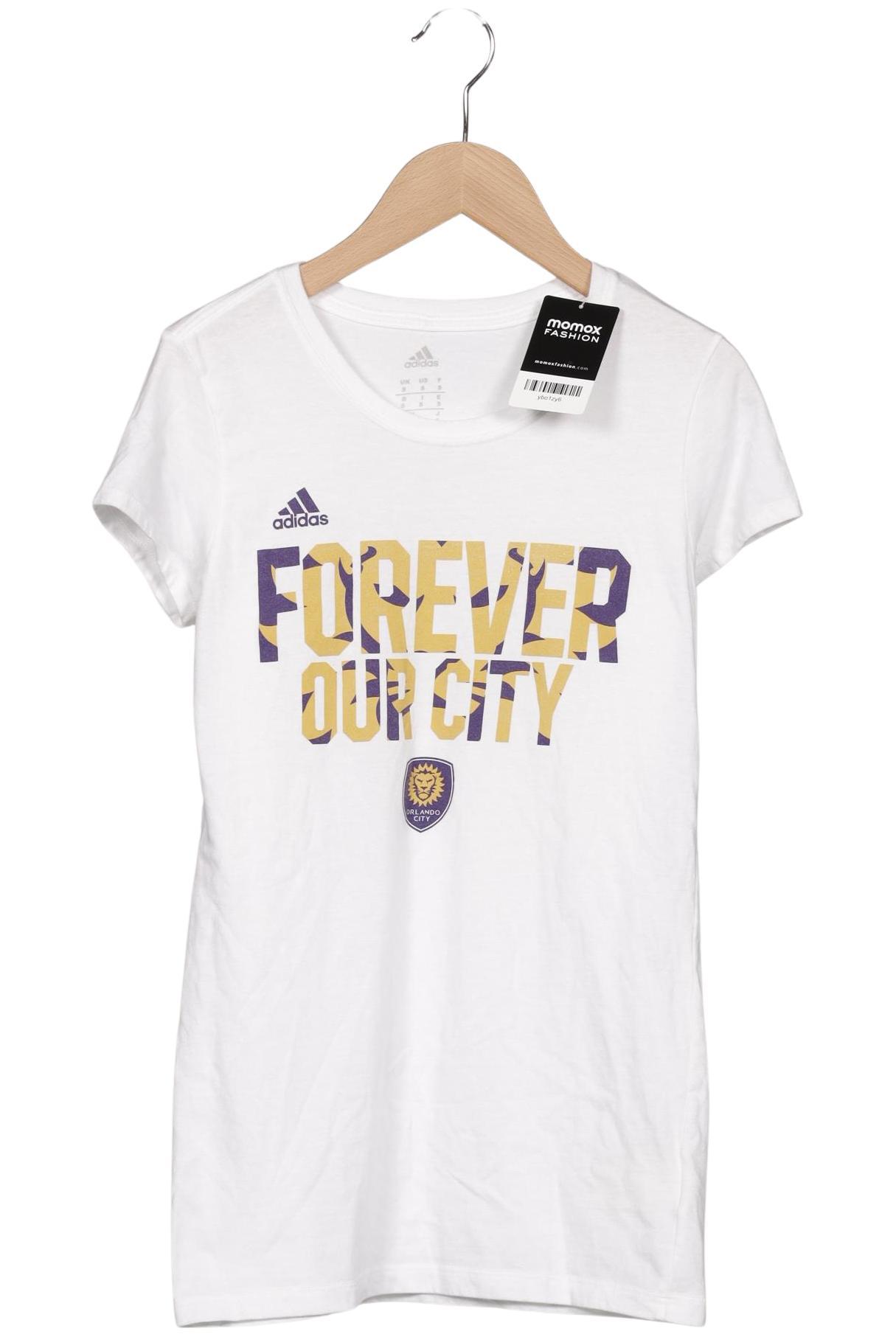 

adidas Damen T-Shirt, weiß, Gr. 36