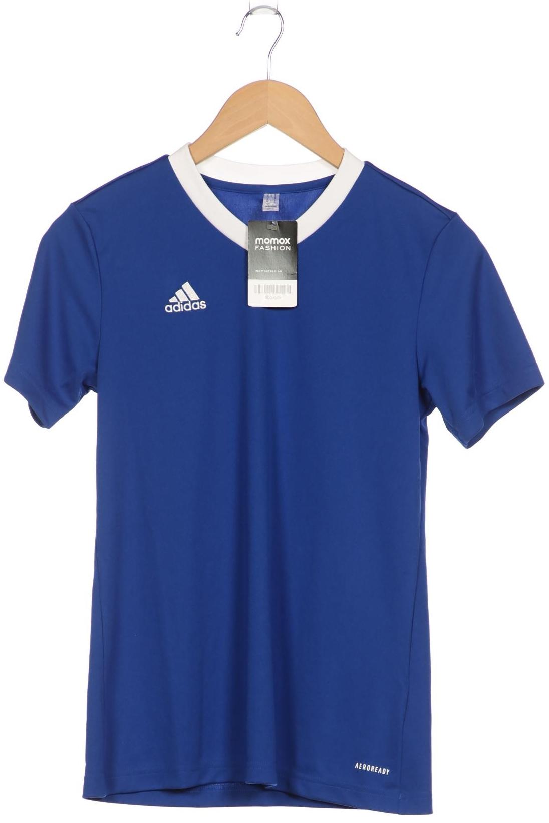 

adidas Damen T-Shirt, blau, Gr. 36