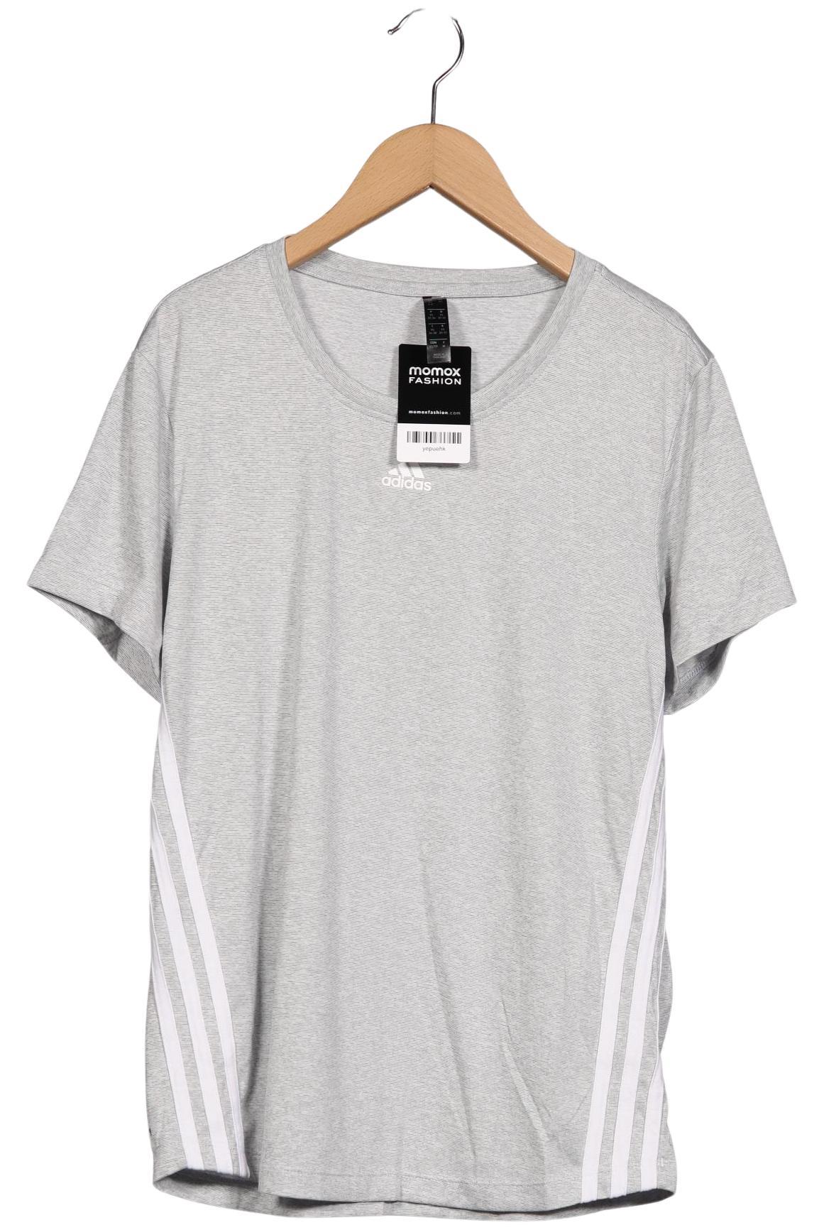 

adidas Damen T-Shirt, grau, Gr. 34