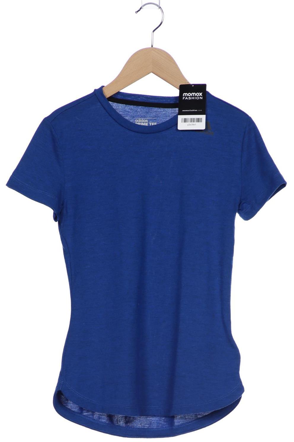 

adidas Damen T-Shirt, blau, Gr. 34