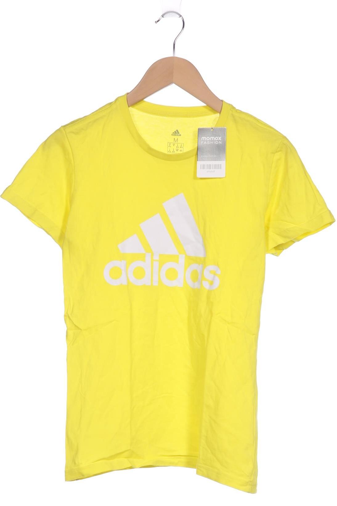 

adidas Damen T-Shirt, gelb, Gr. 38