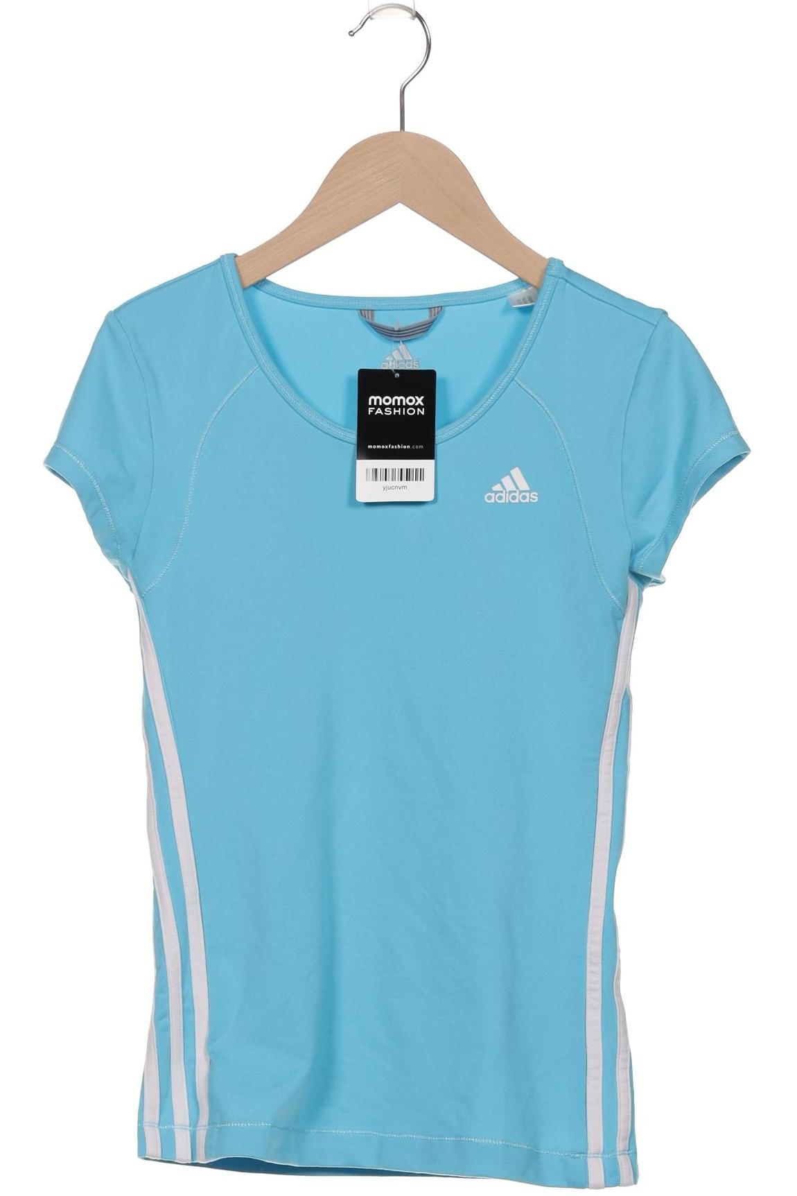 

adidas Damen T-Shirt, blau, Gr. 36