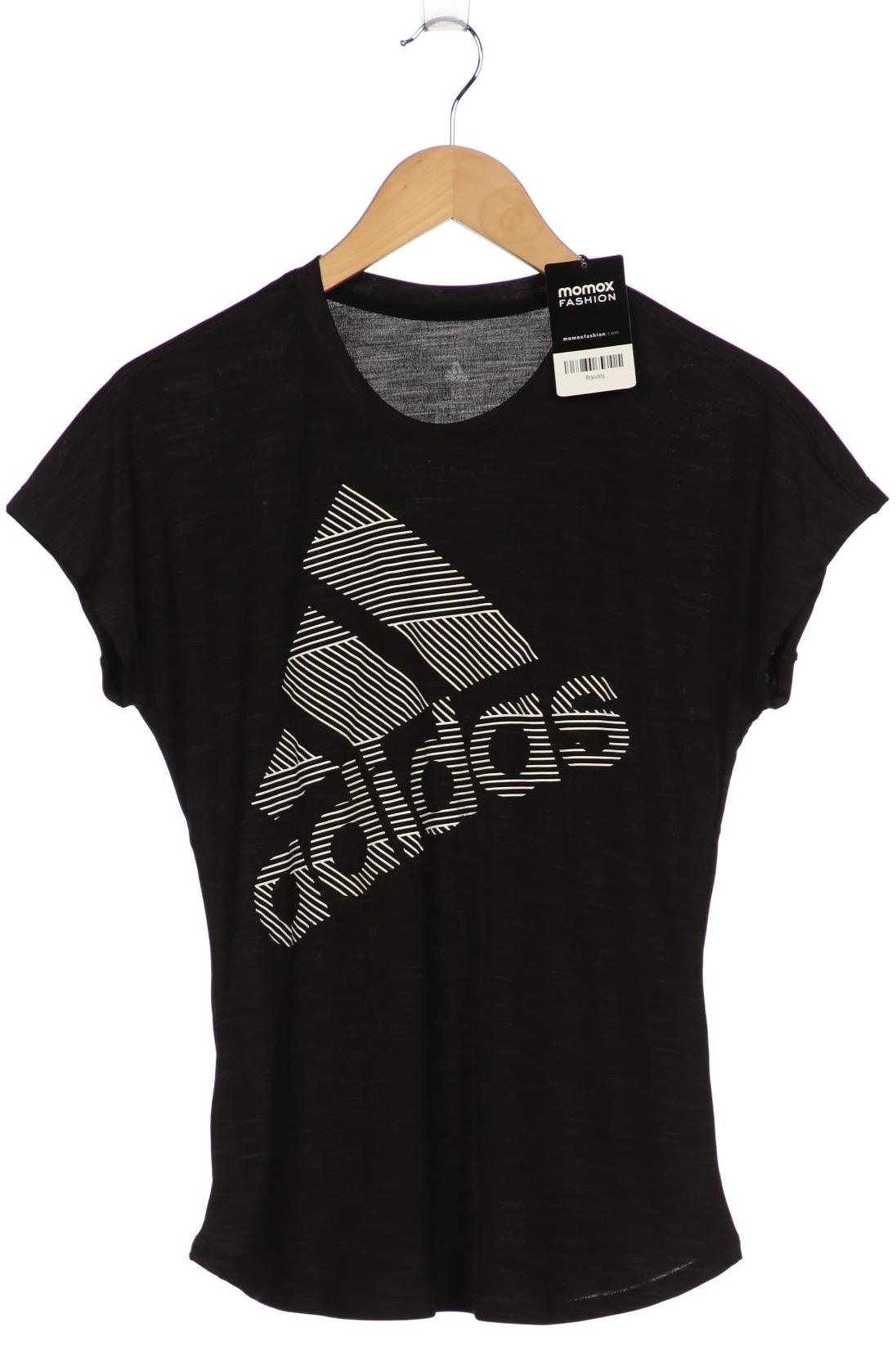 

adidas Damen T-Shirt, schwarz, Gr. 38