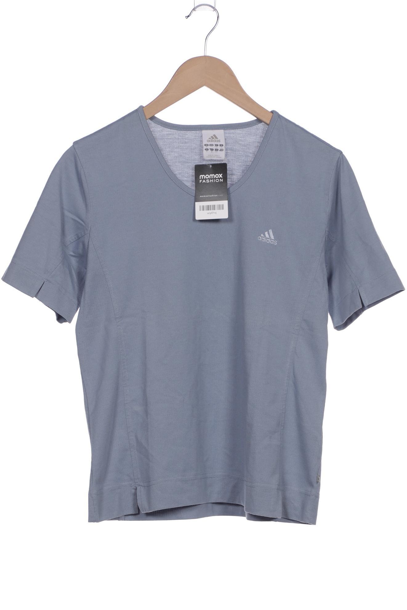 

adidas Damen T-Shirt, blau, Gr. 42