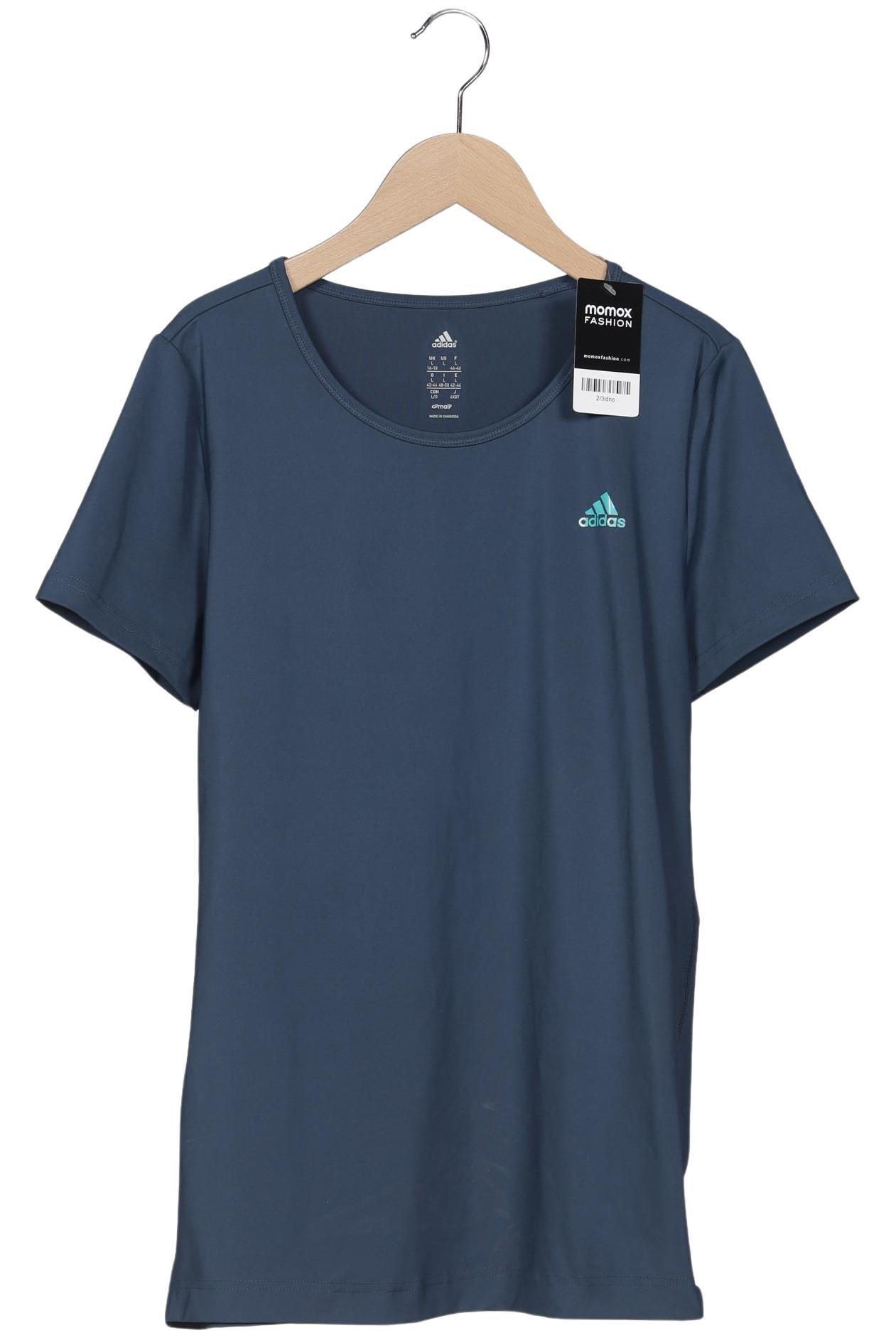 

adidas Damen T-Shirt, marineblau, Gr. 42