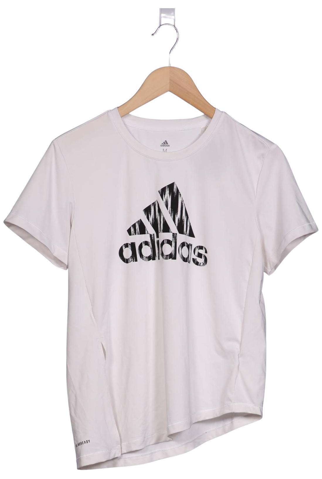 

adidas Damen T-Shirt, weiß, Gr. 38