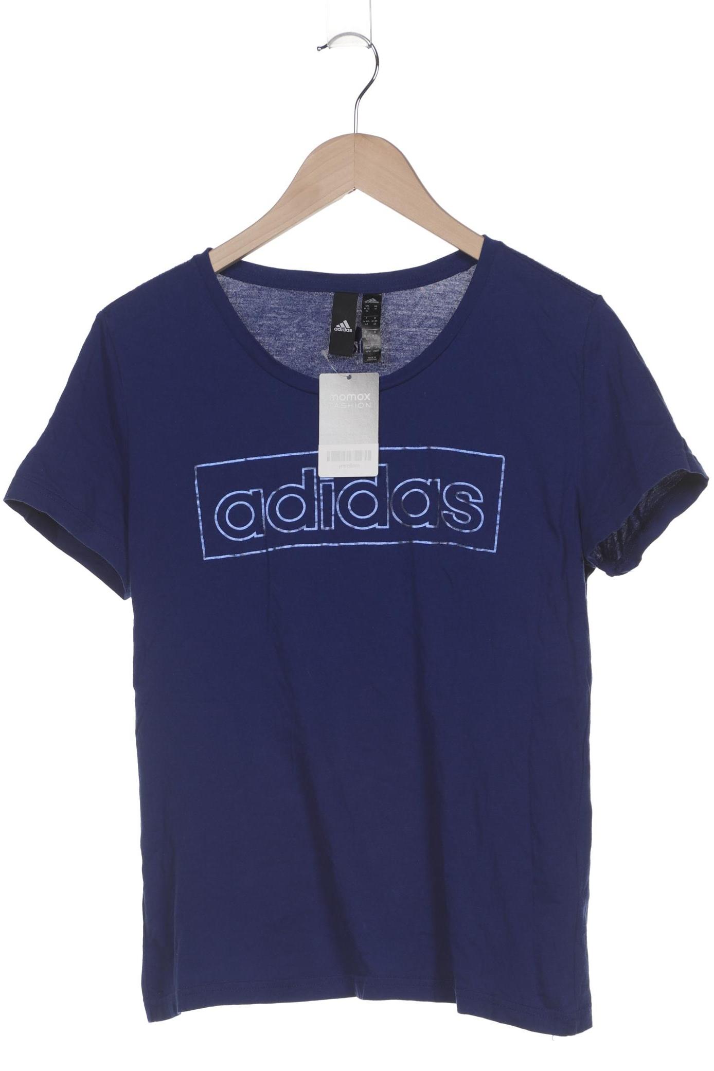 

adidas Damen T-Shirt, blau, Gr. 38