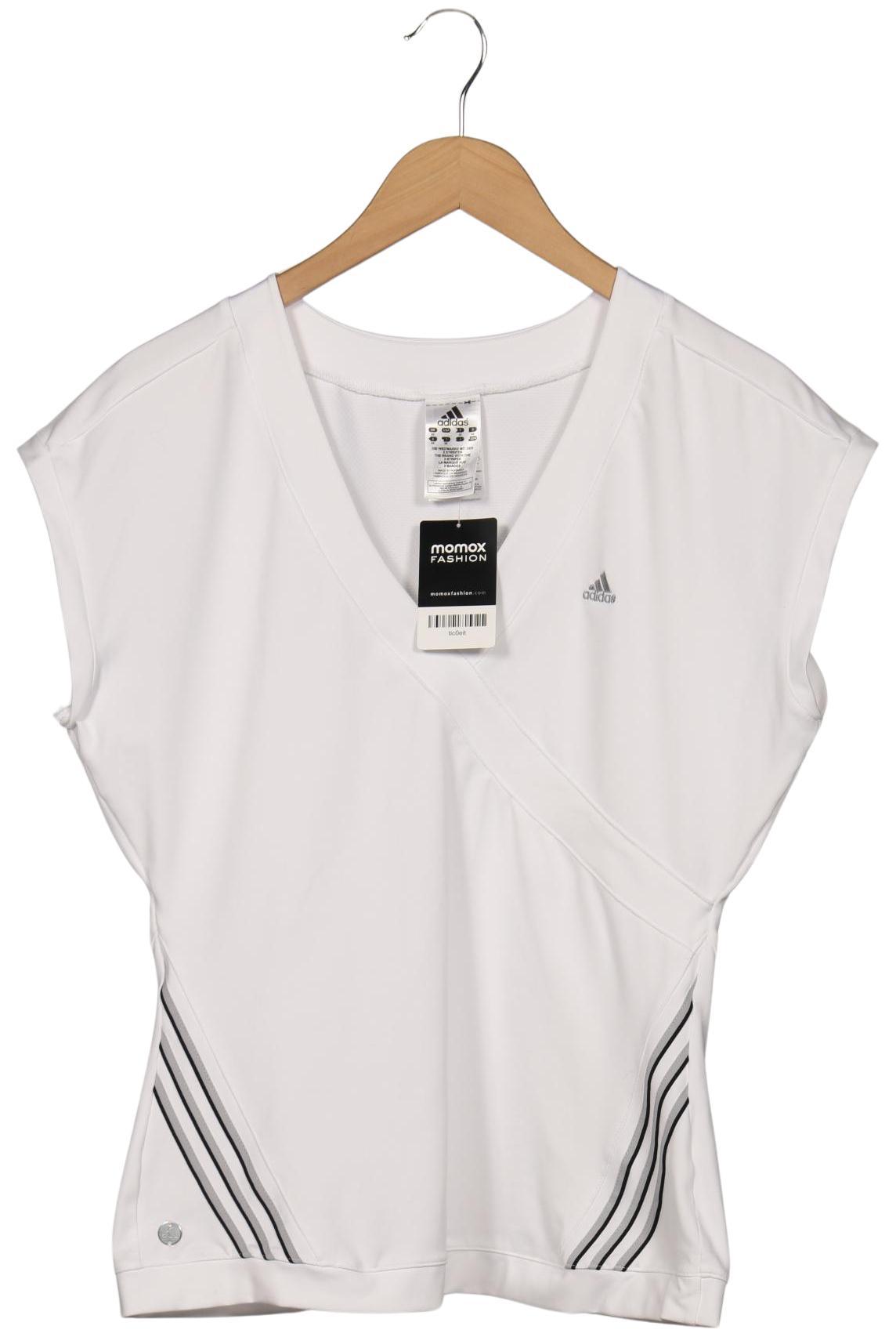 

adidas Damen T-Shirt, weiß, Gr. 46