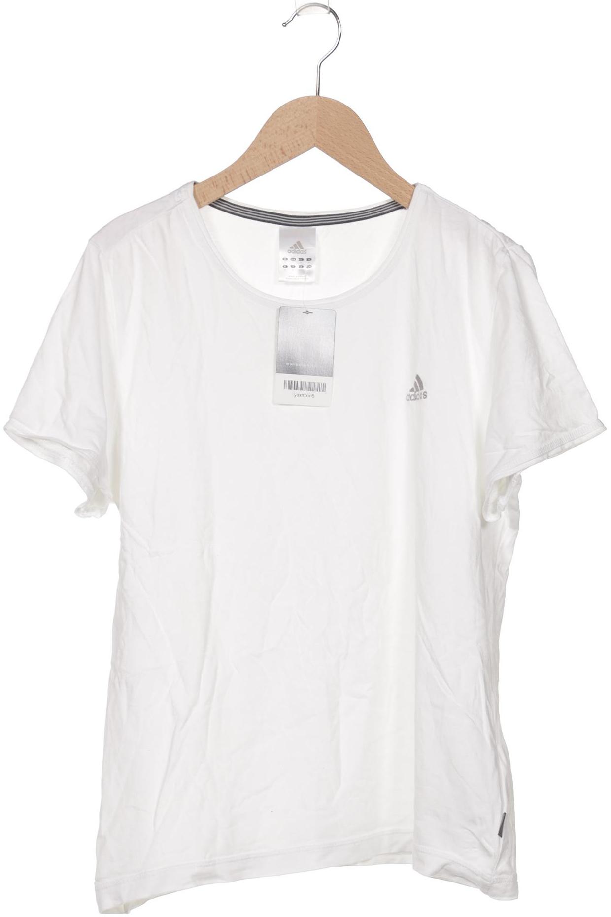 

adidas Damen T-Shirt, weiß, Gr. 44