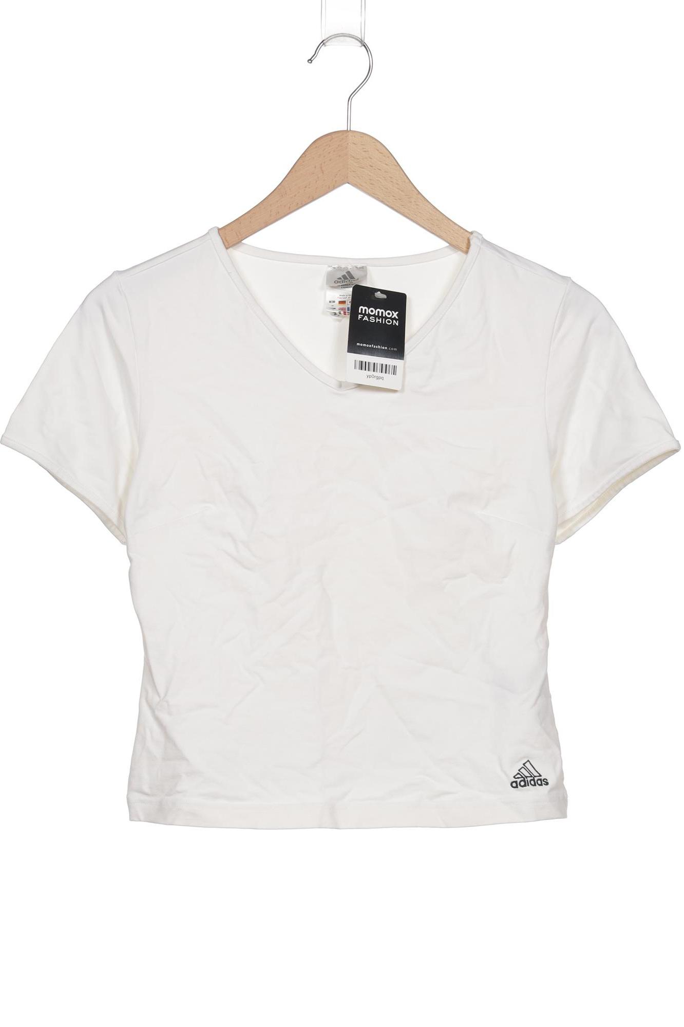 

adidas Damen T-Shirt, weiß, Gr. 40