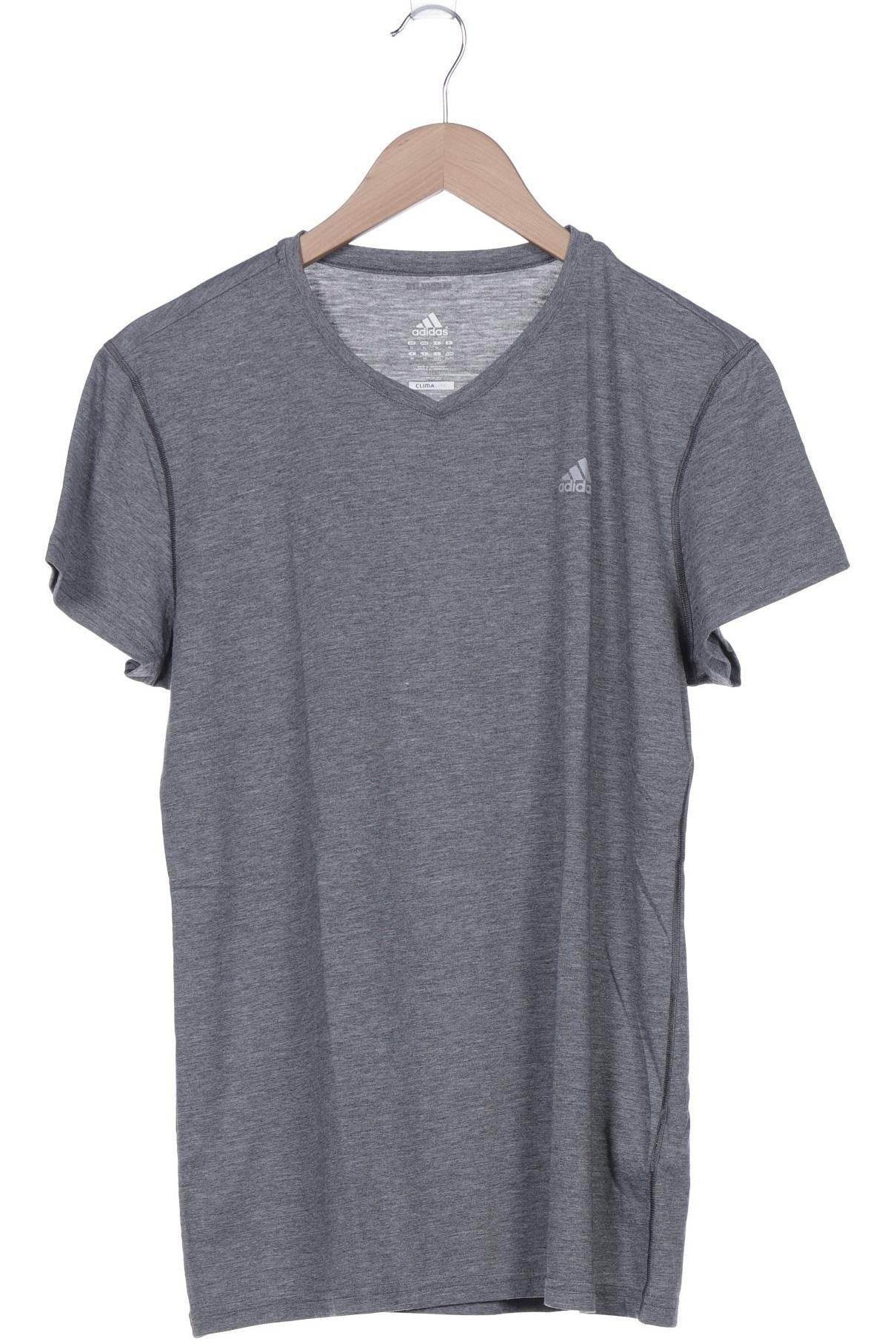 

adidas Damen T-Shirt, grau, Gr. 48