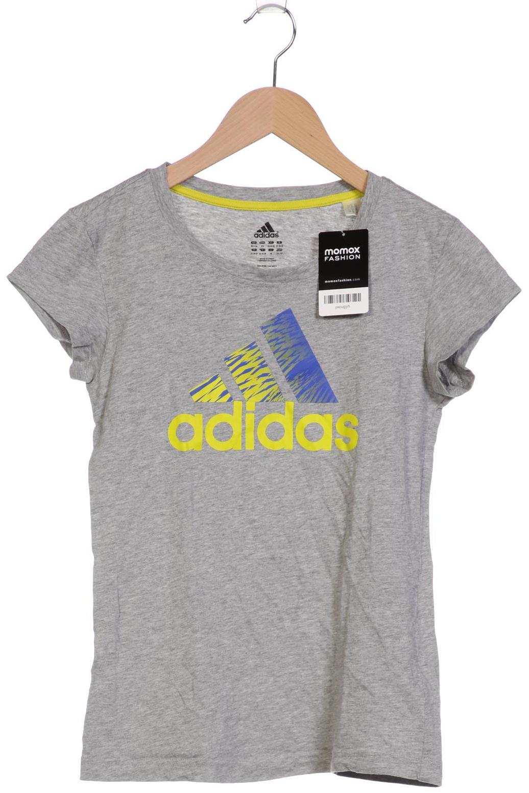 

adidas Damen T-Shirt, grau, Gr. 34
