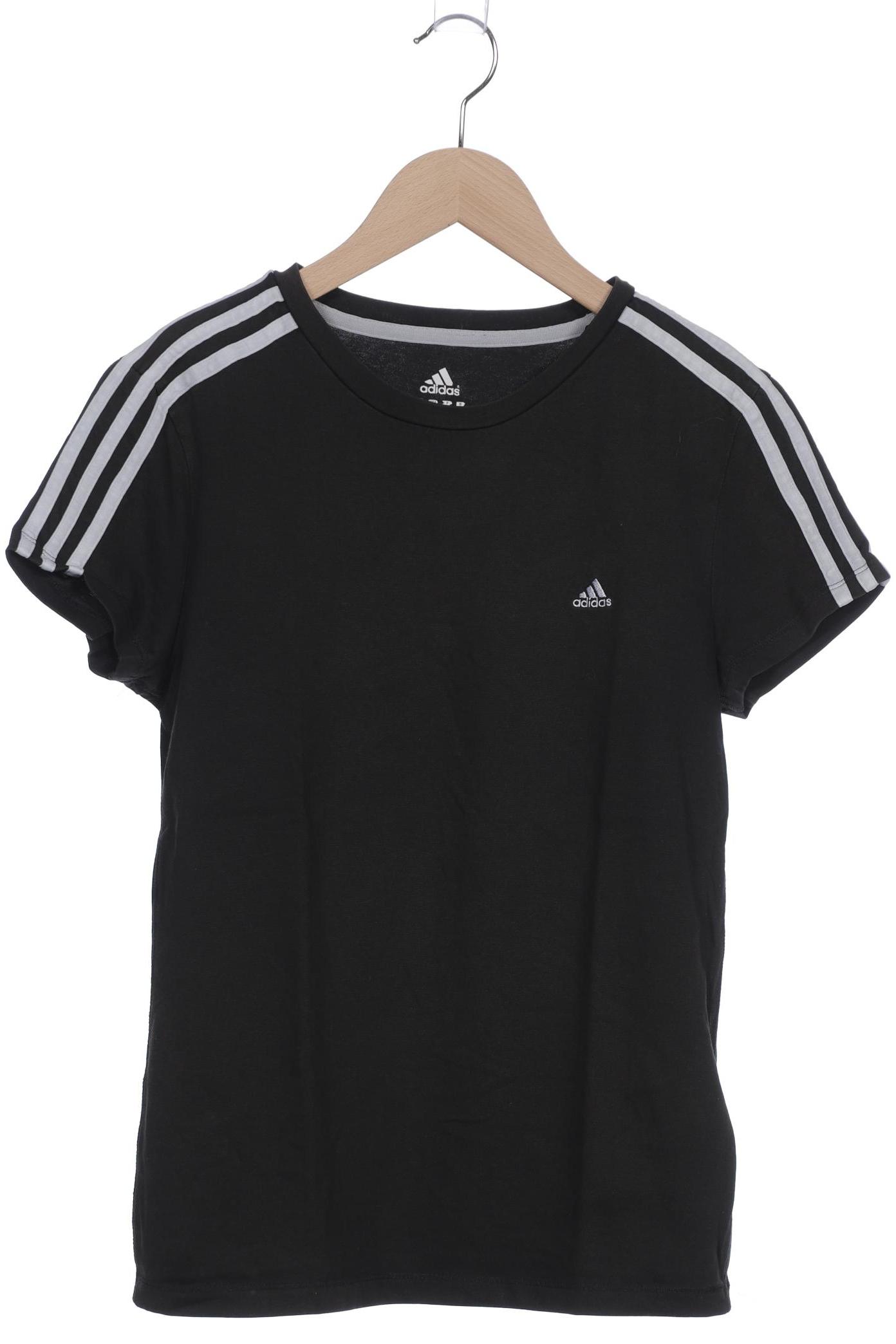 

adidas Damen T-Shirt, schwarz, Gr. 38