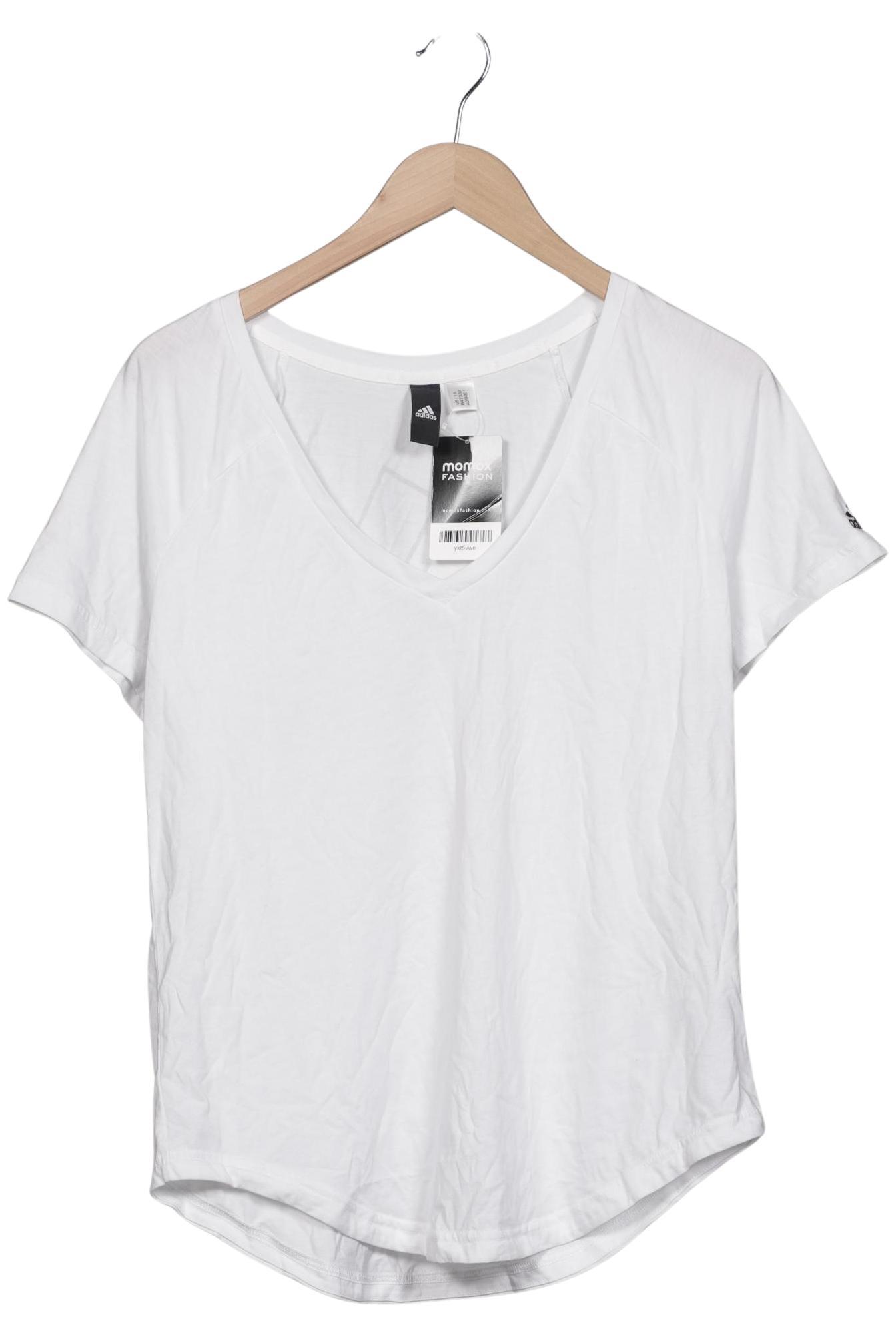 

adidas Damen T-Shirt, weiß, Gr. 38