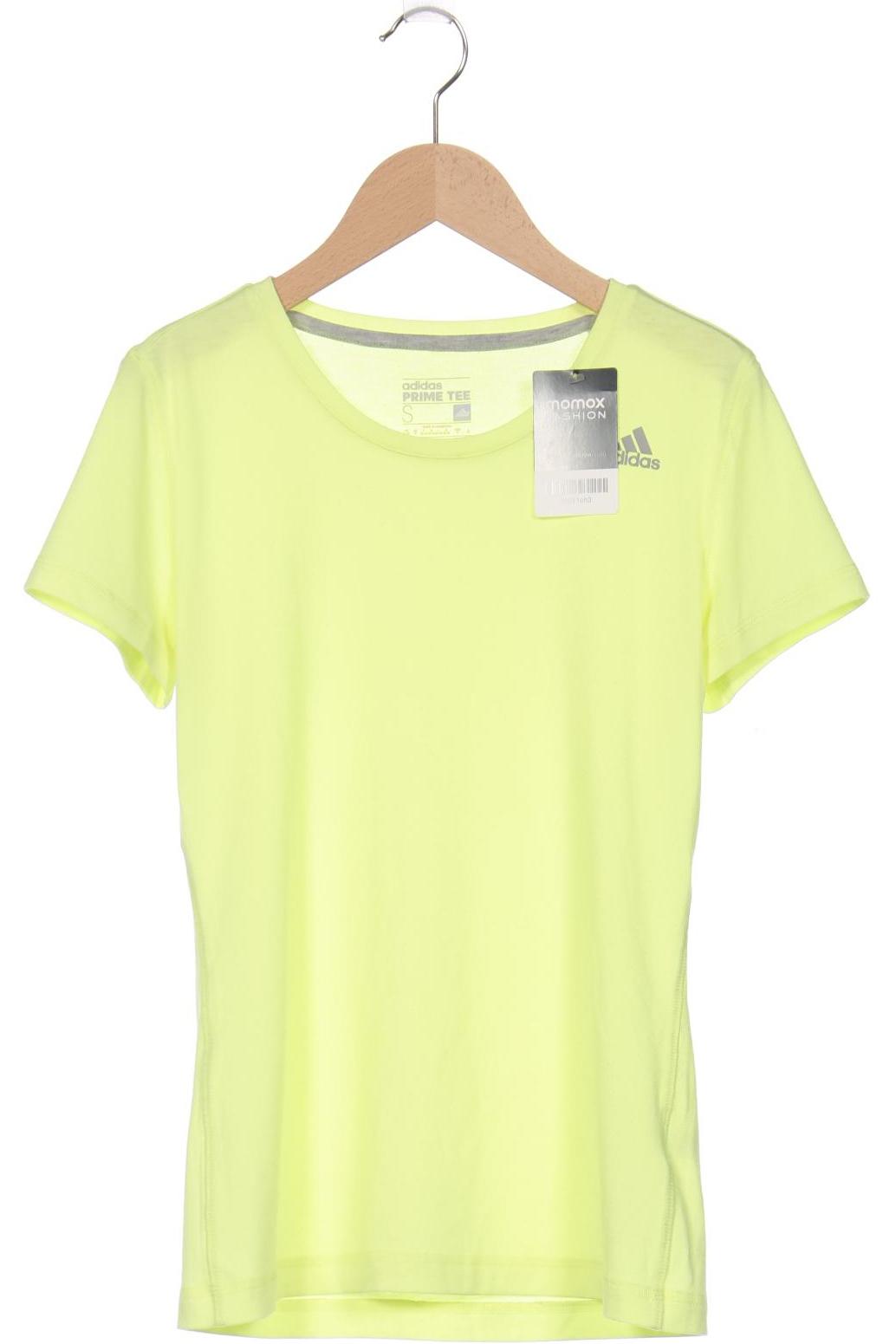 

adidas Damen T-Shirt, gelb, Gr. 36