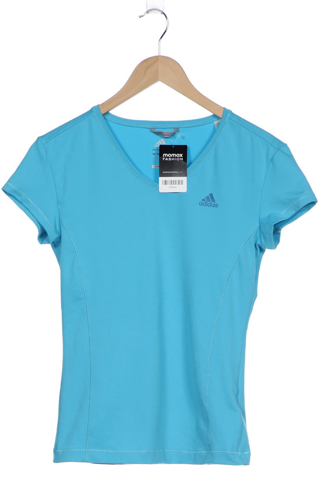 

adidas Damen T-Shirt, blau, Gr. 40